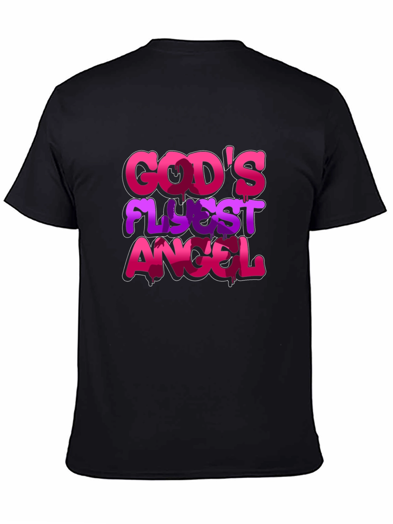Gods Flyest Angel Graphic T-Shirt