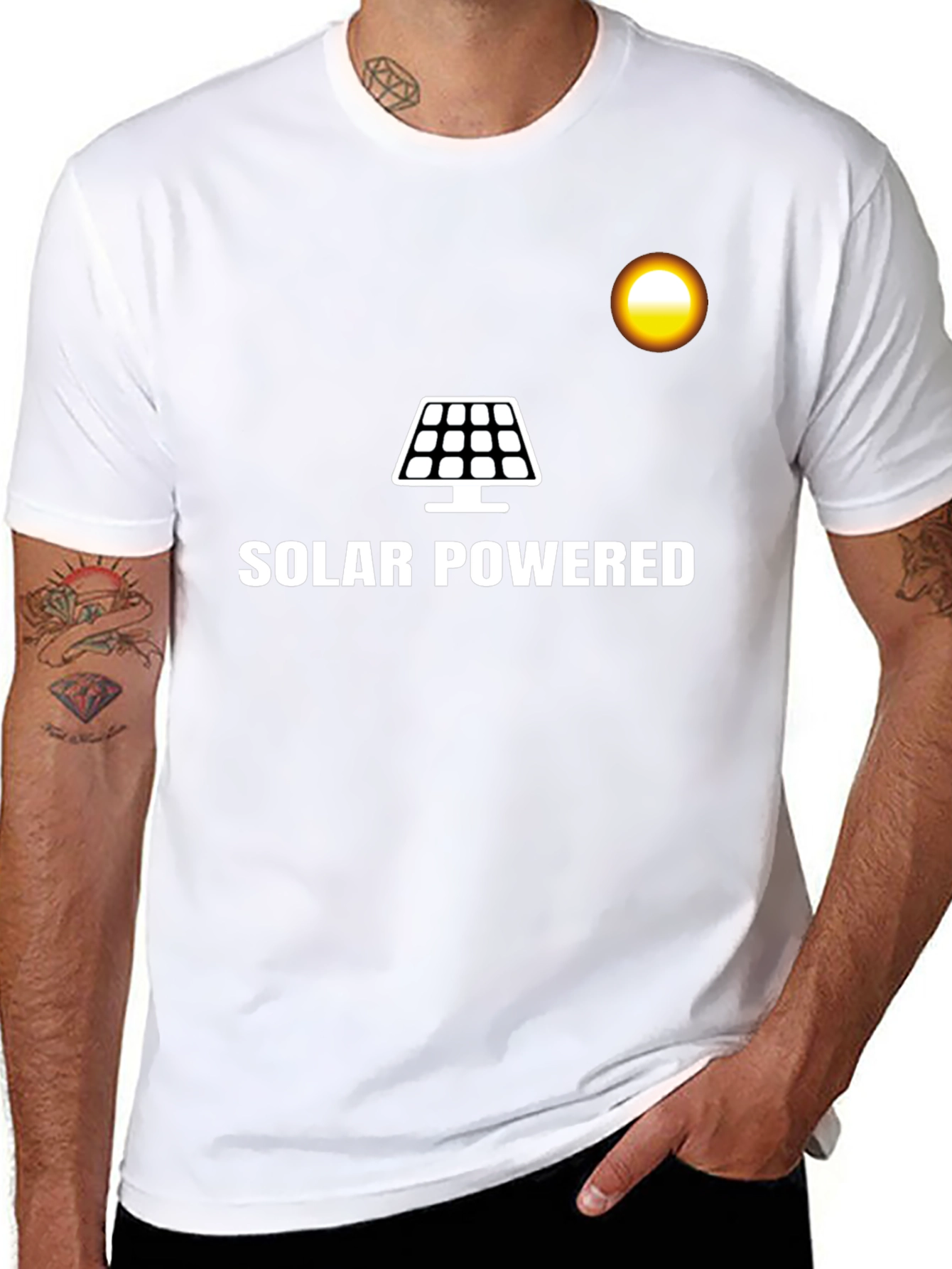 Solar Powered Graphic T-Shirt