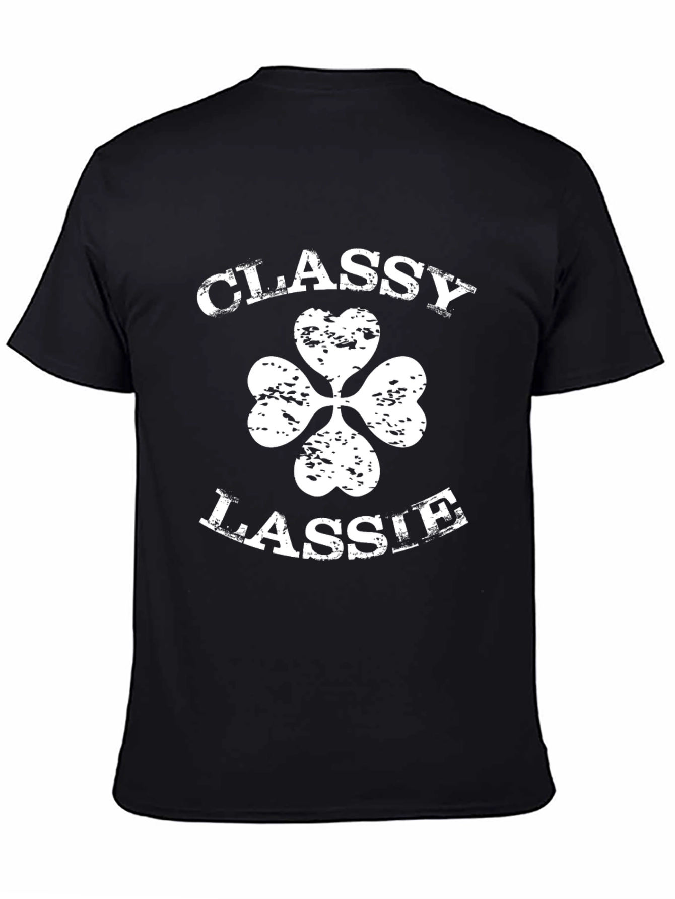 Classy Lassie Shamrock T-Shirt - St. Patricks Day Tee