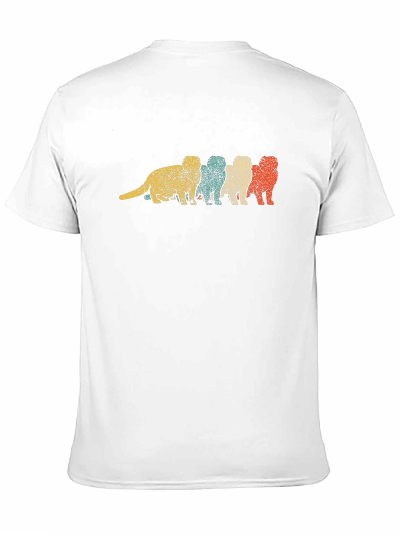 Retro Otter T-Shirt - Black