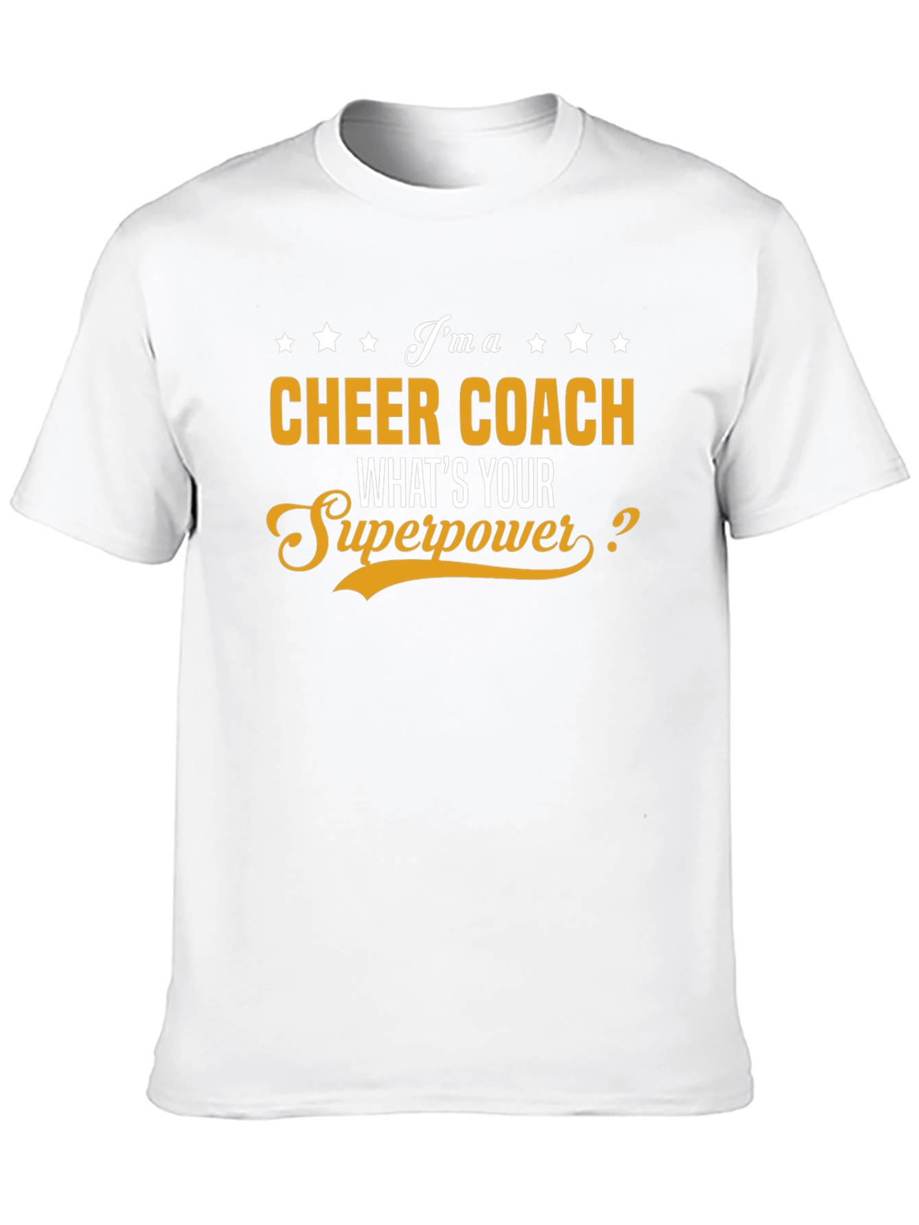 Cheer Coach Superpower T-Shirt