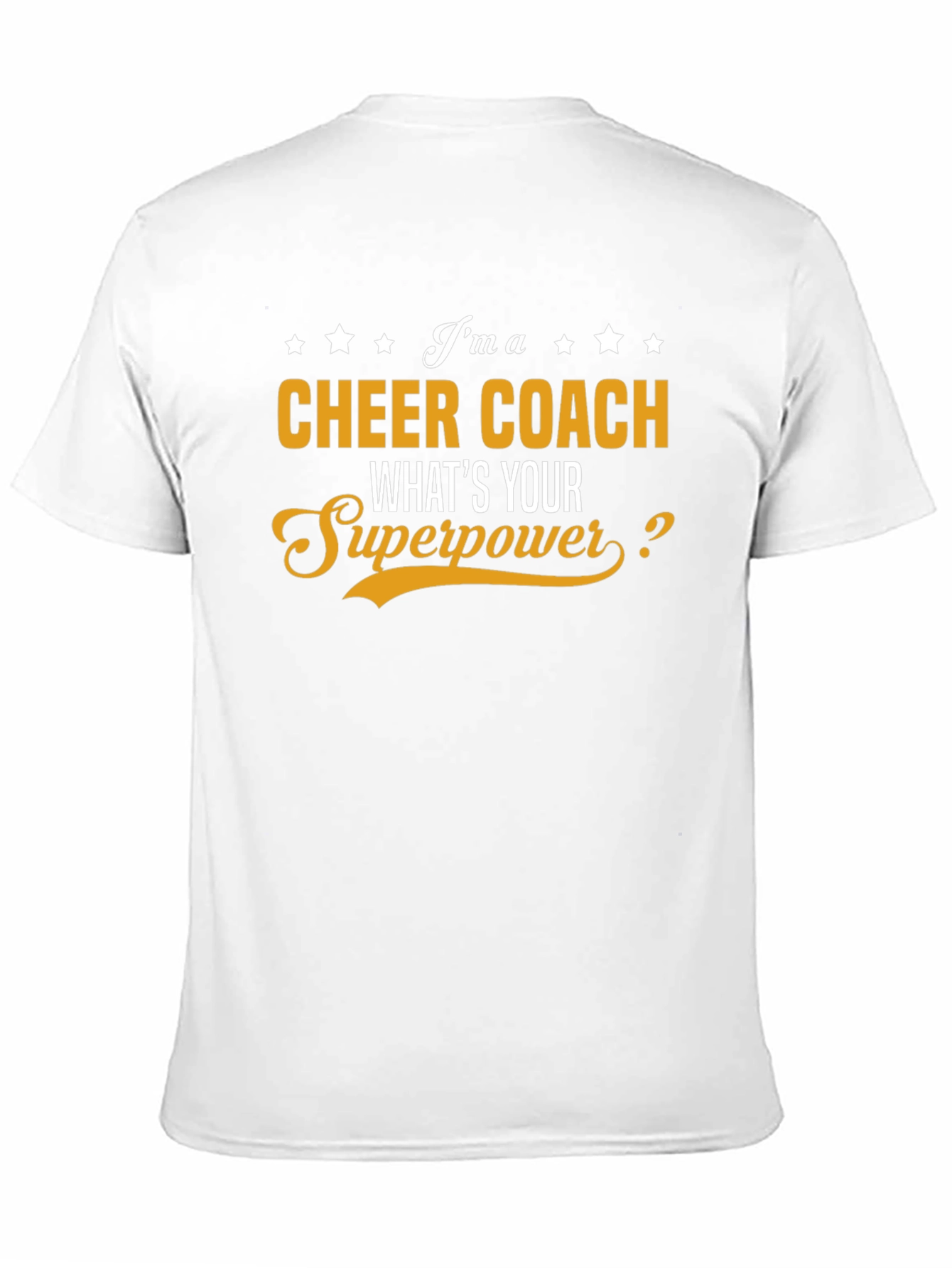 Cheer Coach Superpower T-Shirt