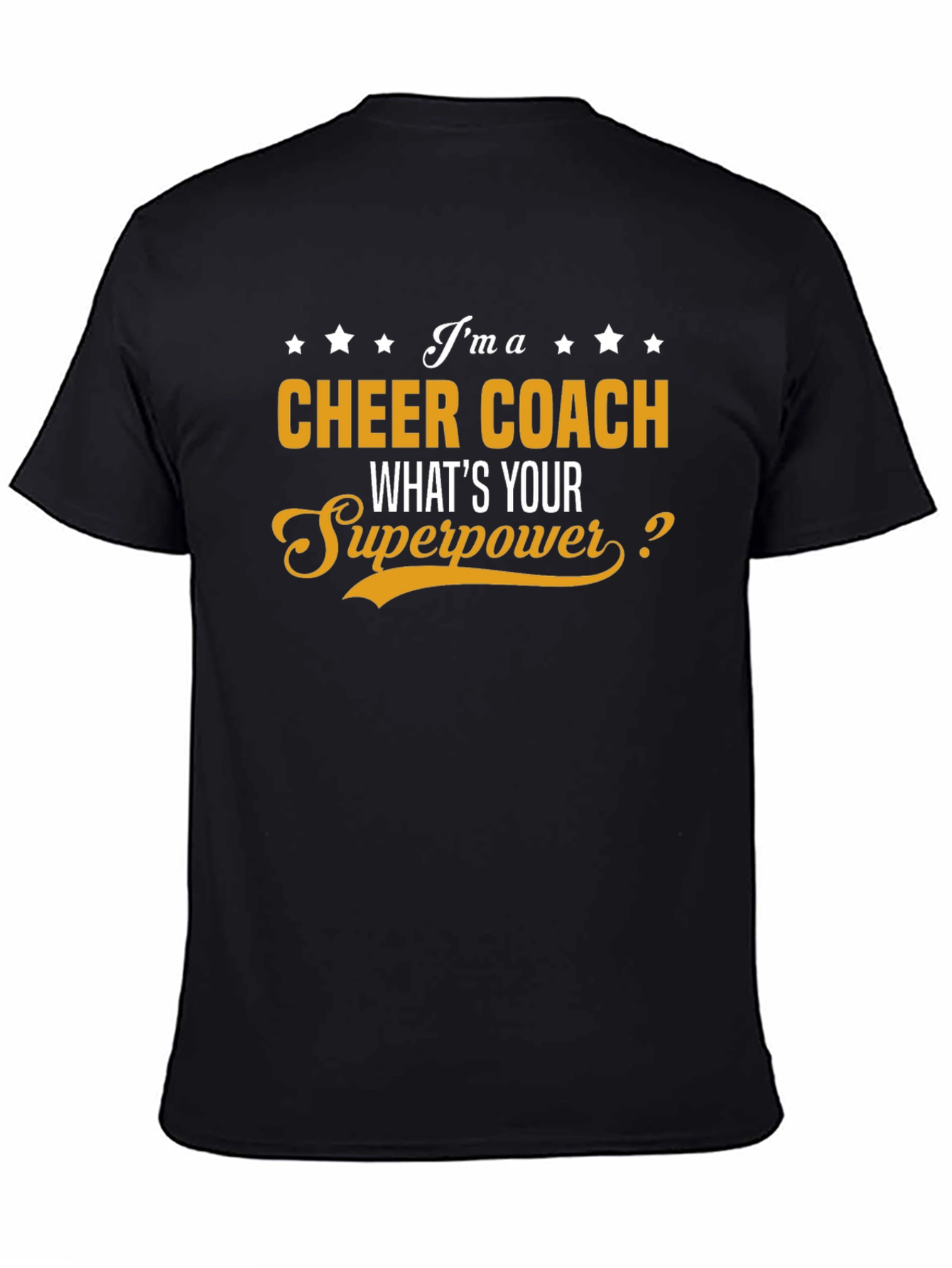 Cheer Coach Superpower T-Shirt