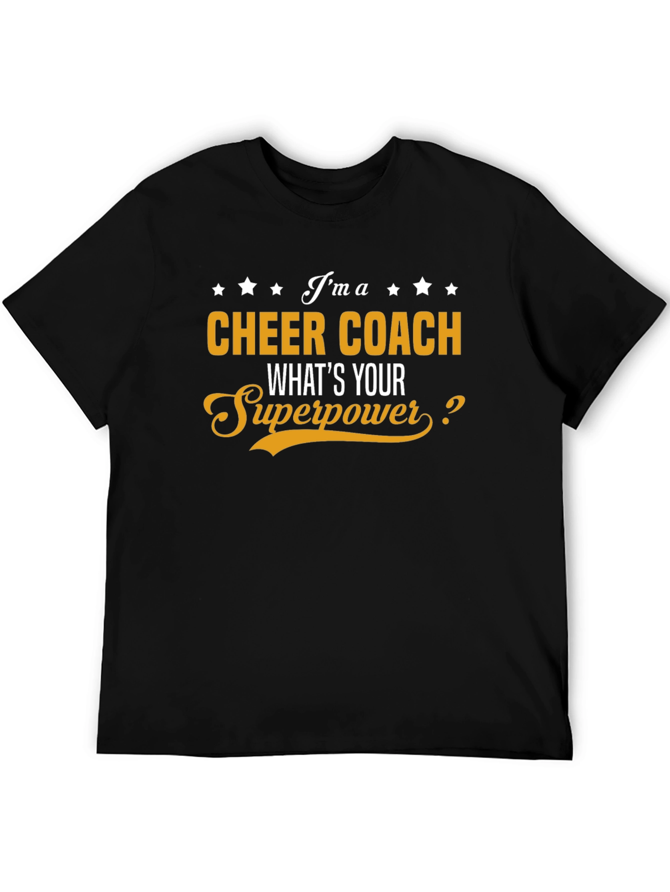 Cheer Coach Superpower T-Shirt