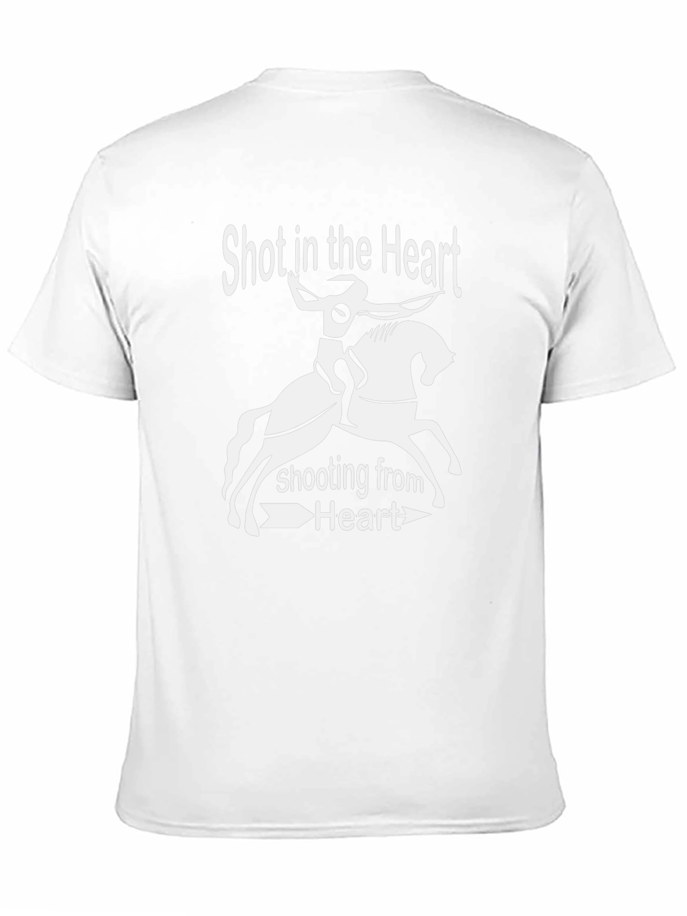 Shot in the Heart Graphic T-Shirt