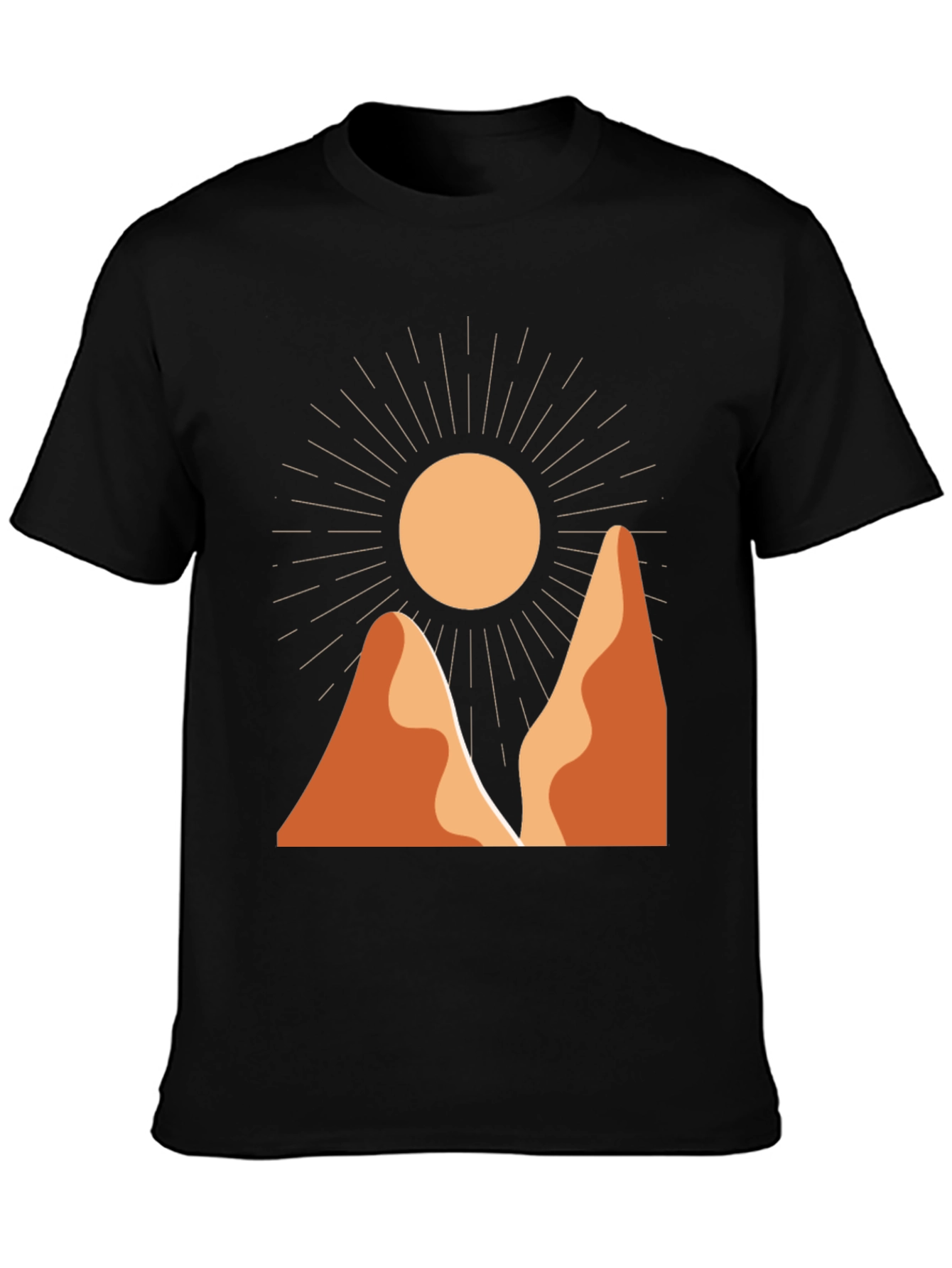 Desert Sun Graphic Tee - Relaxed Fit