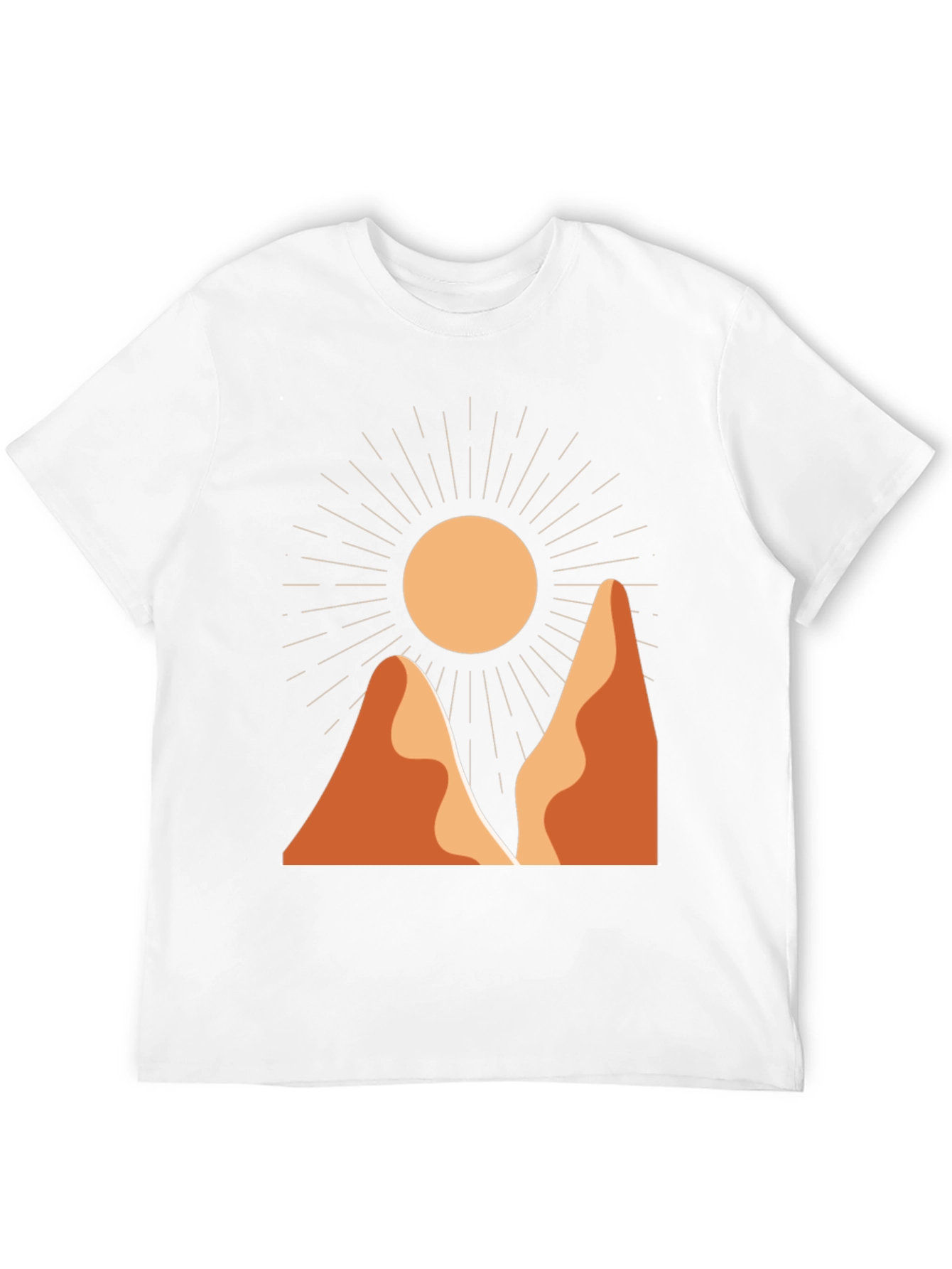 Desert Sun Graphic Tee - Relaxed Fit
