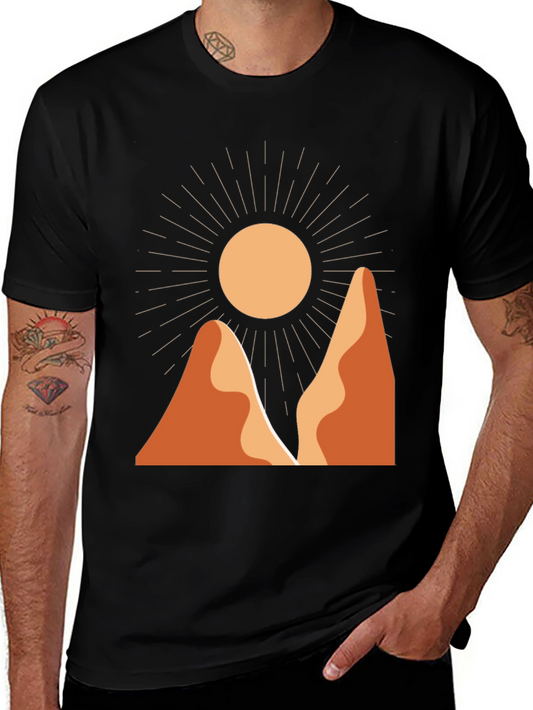 Desert Sun Graphic Tee - Relaxed Fit