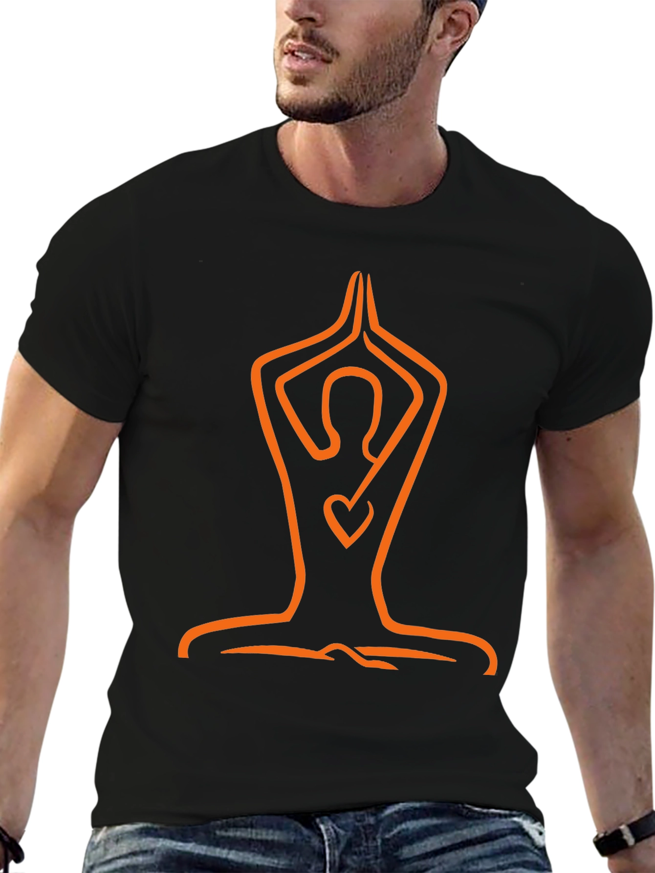 Yoga Heart Chakra T-Shirt - Meditate In Style