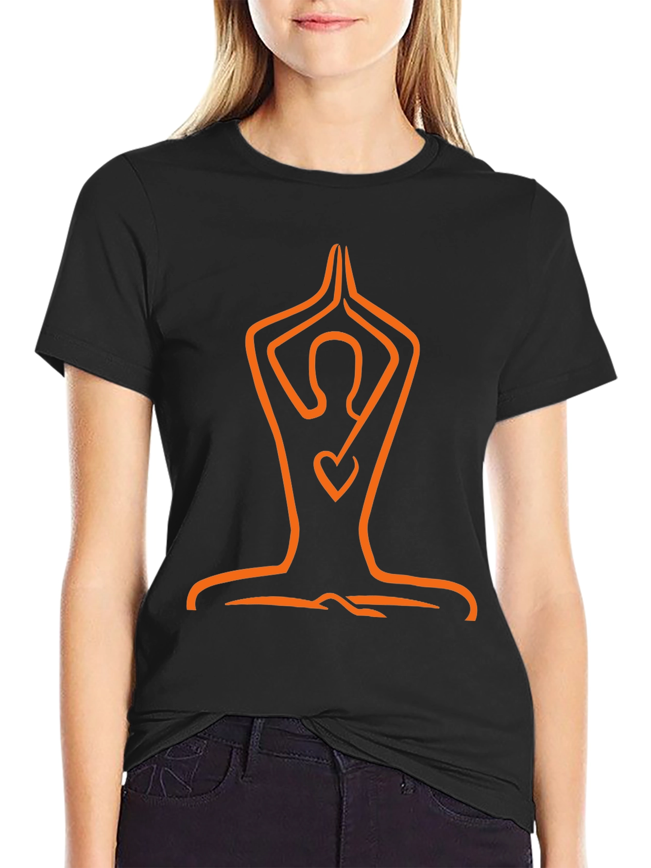 Yoga Heart Chakra T-Shirt - Meditate In Style