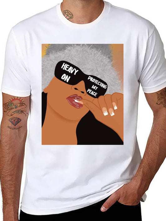 Heavy On Protecting My Peace Graphic T-Shirt