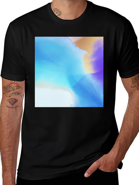 Abstract Art Graphic Tee - Modern Style