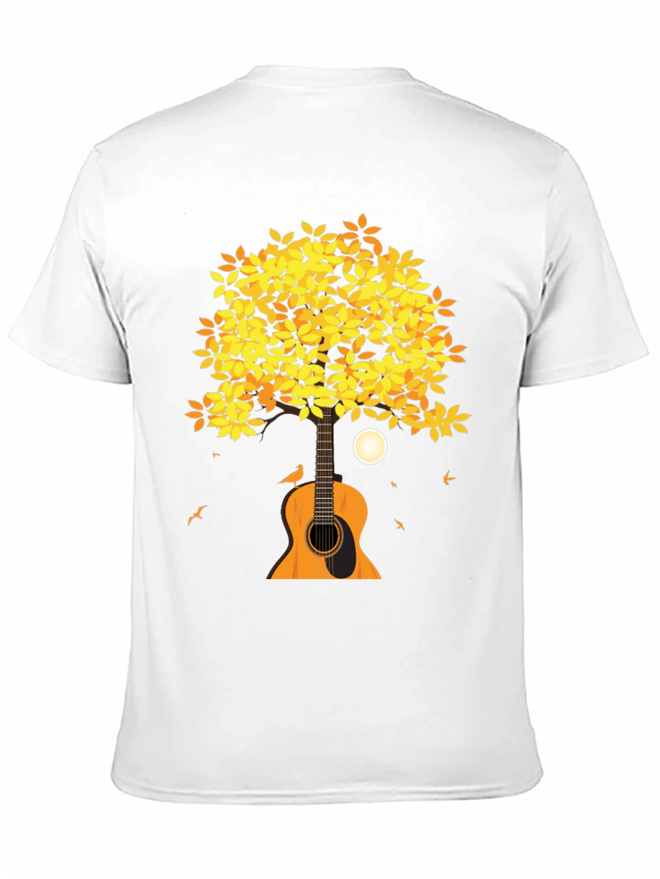Guitar Tree Graphic Tee - Music Lovers T-Shirt