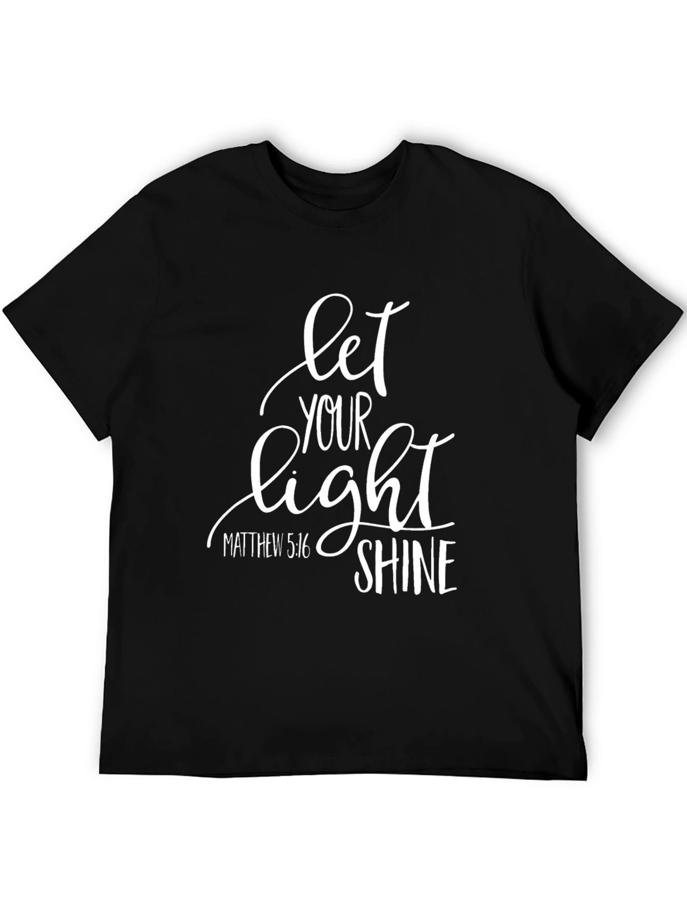 Let Your Light Shine Christian T-Shirt