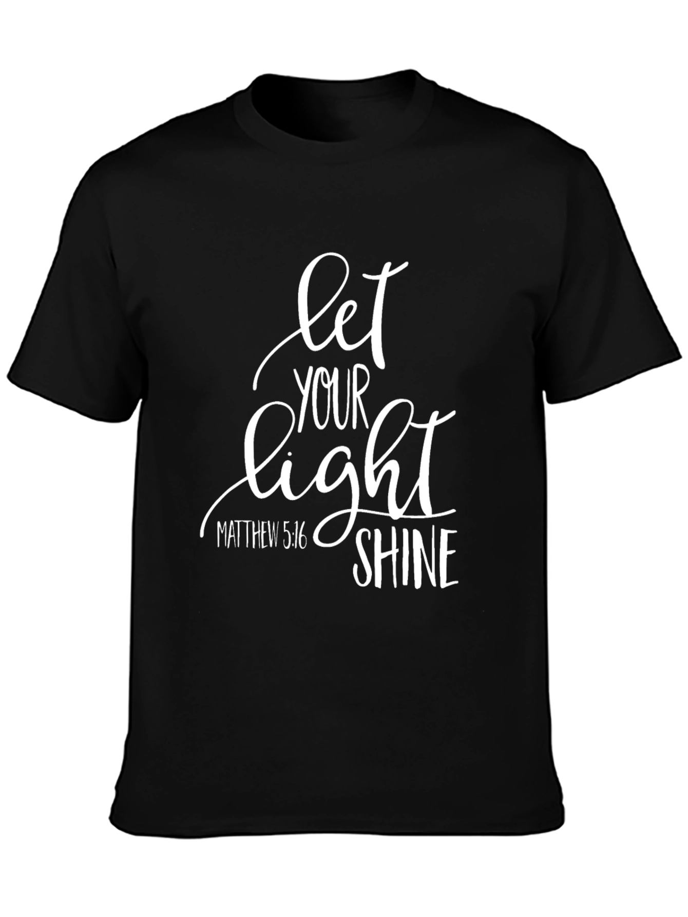 Let Your Light Shine Christian T-Shirt