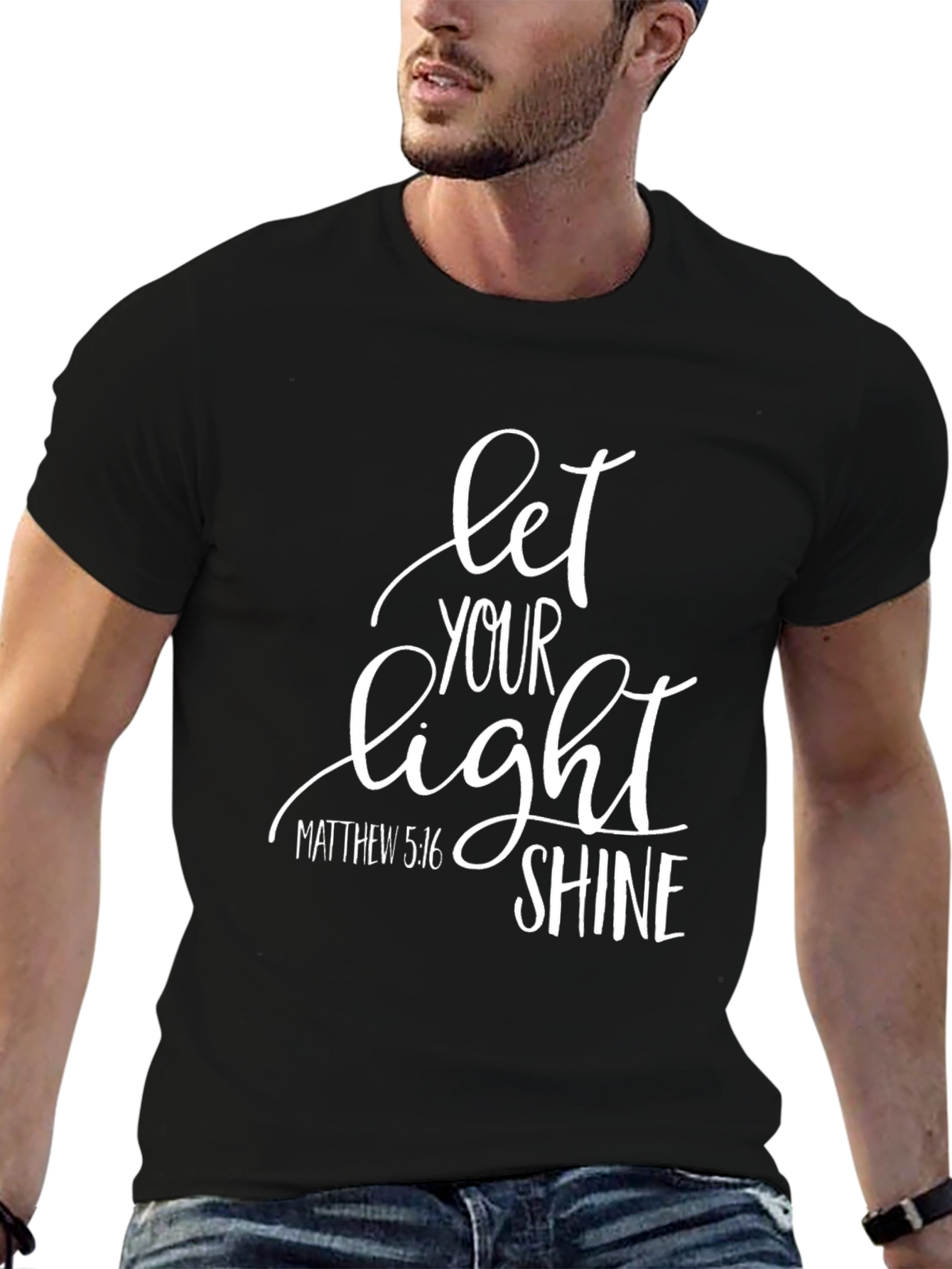 Let Your Light Shine Christian T-Shirt