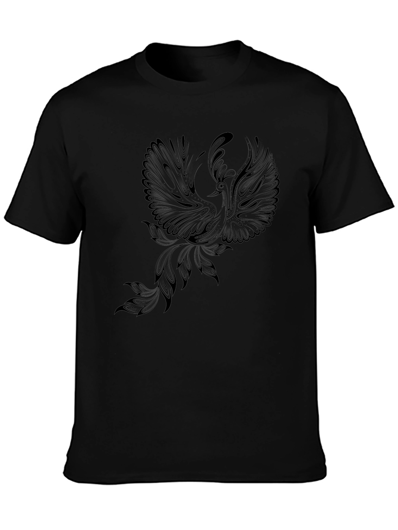 Black Phoenix Graphic T-Shirt