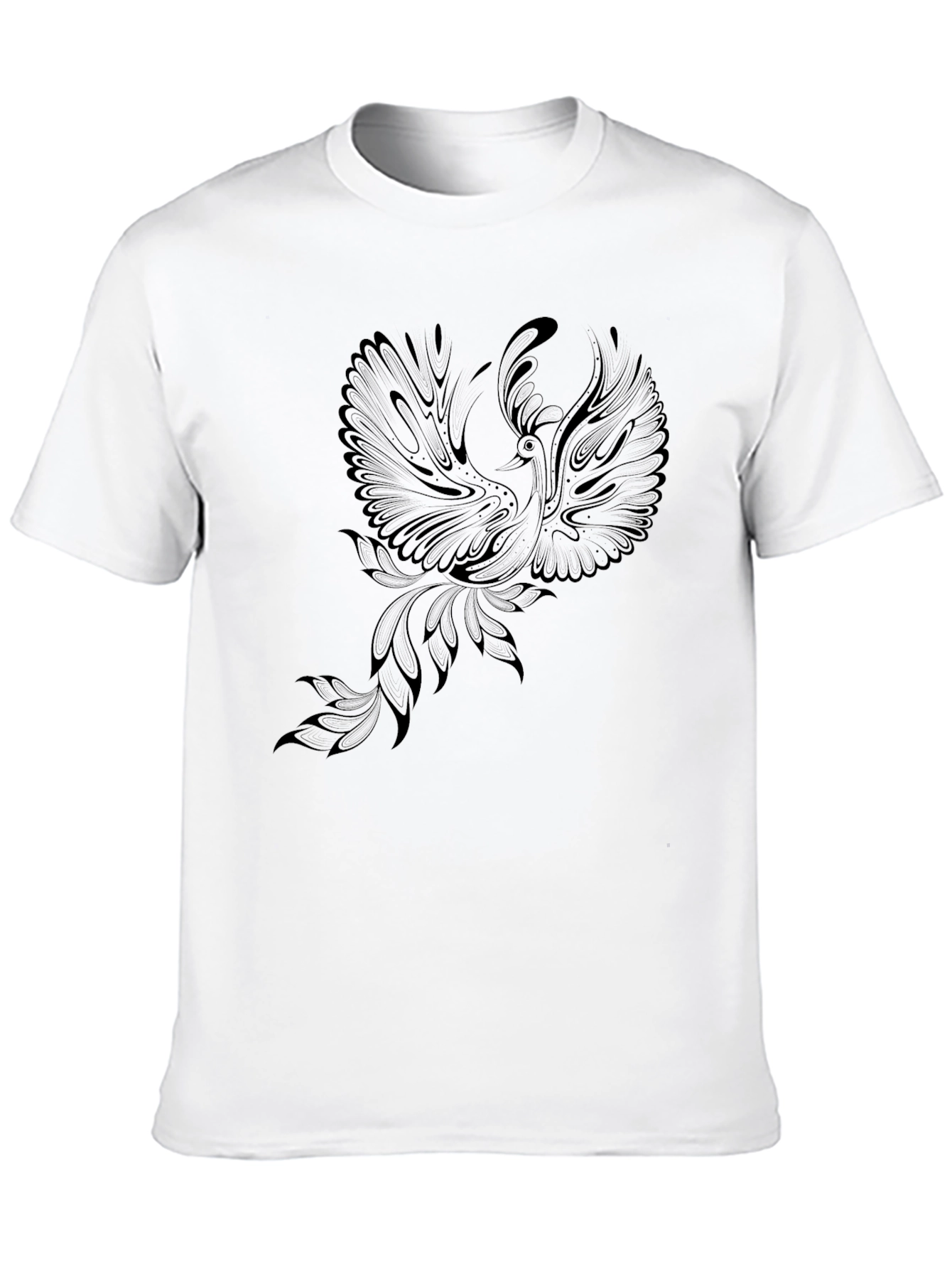 Black Phoenix Graphic T-Shirt