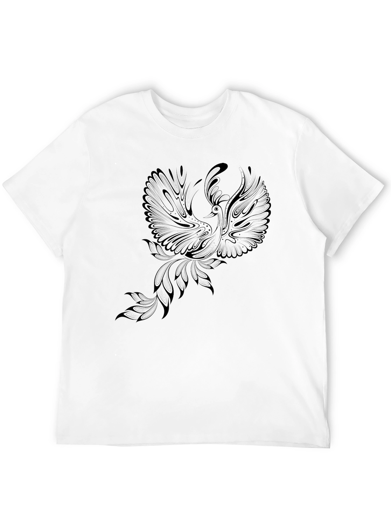 Black Phoenix Graphic T-Shirt