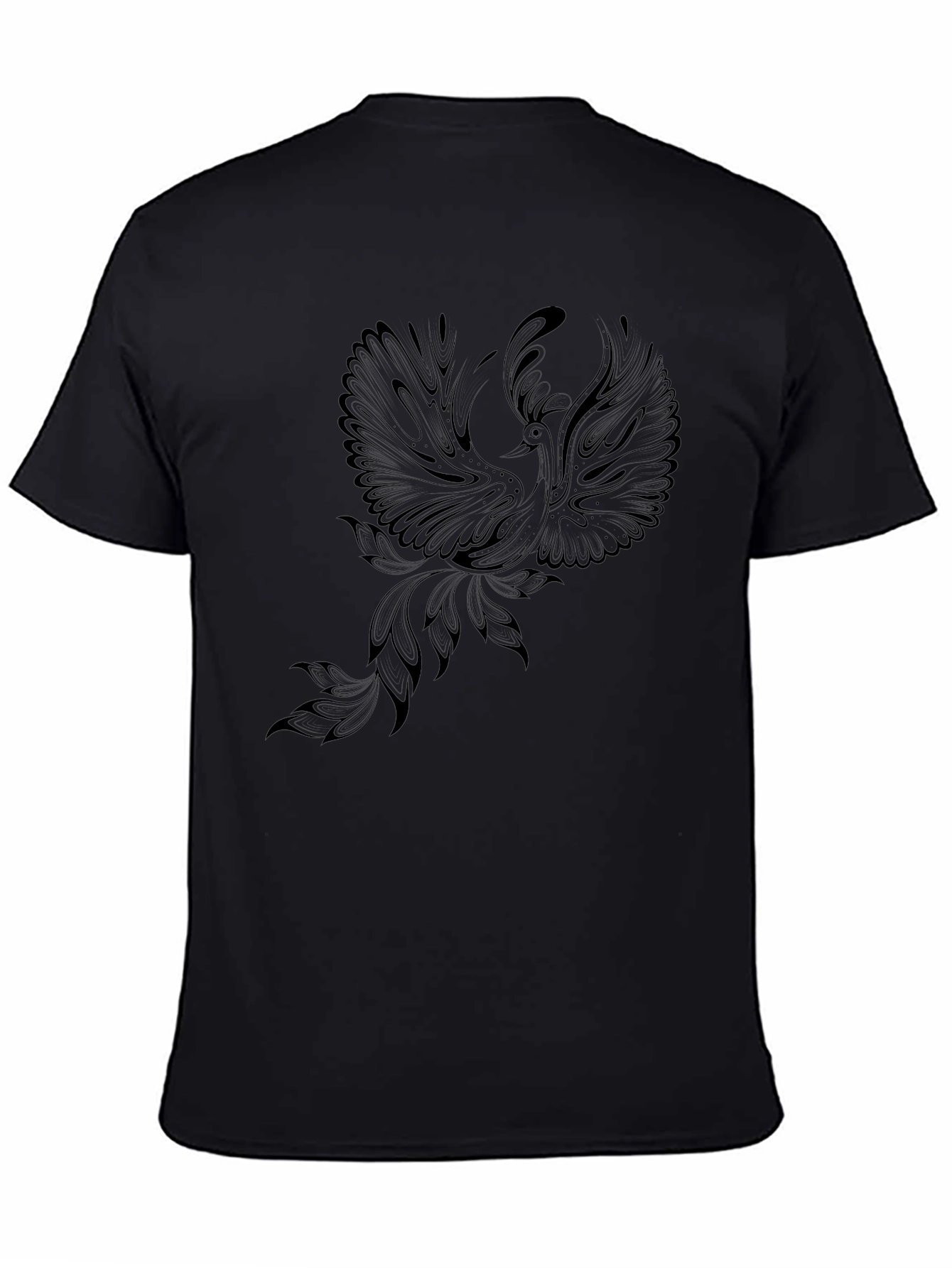 Black Phoenix Graphic T-Shirt
