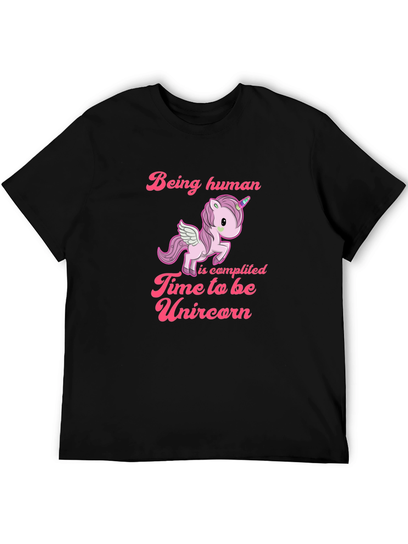Being Human is Complicated Unicorn T-Shirt