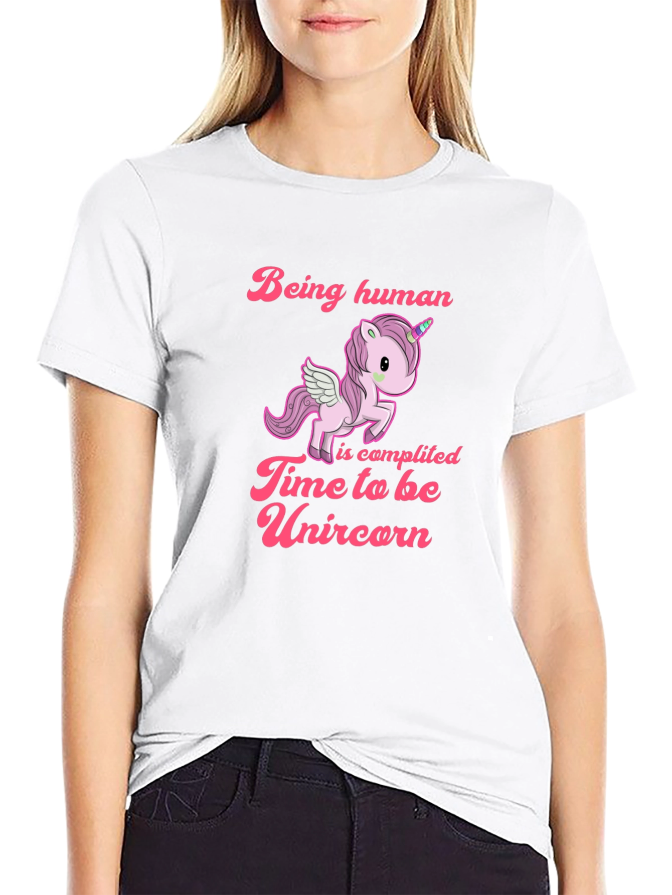 Being Human is Complicated Unicorn T-Shirt