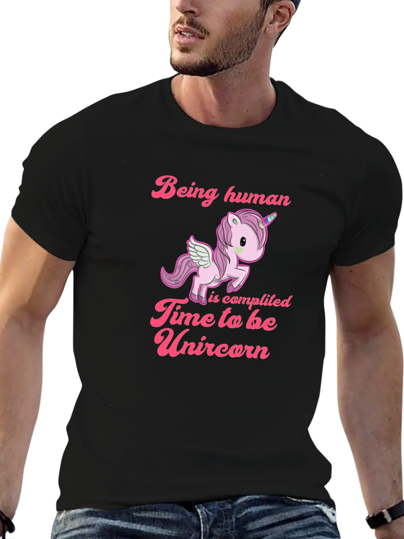 Being Human is Complicated Unicorn T-Shirt