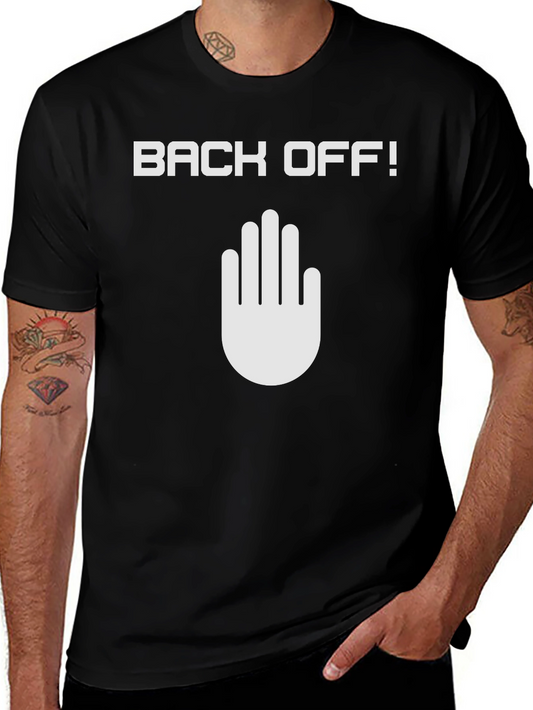 Back Off Graphic Tee - Cool & Casual