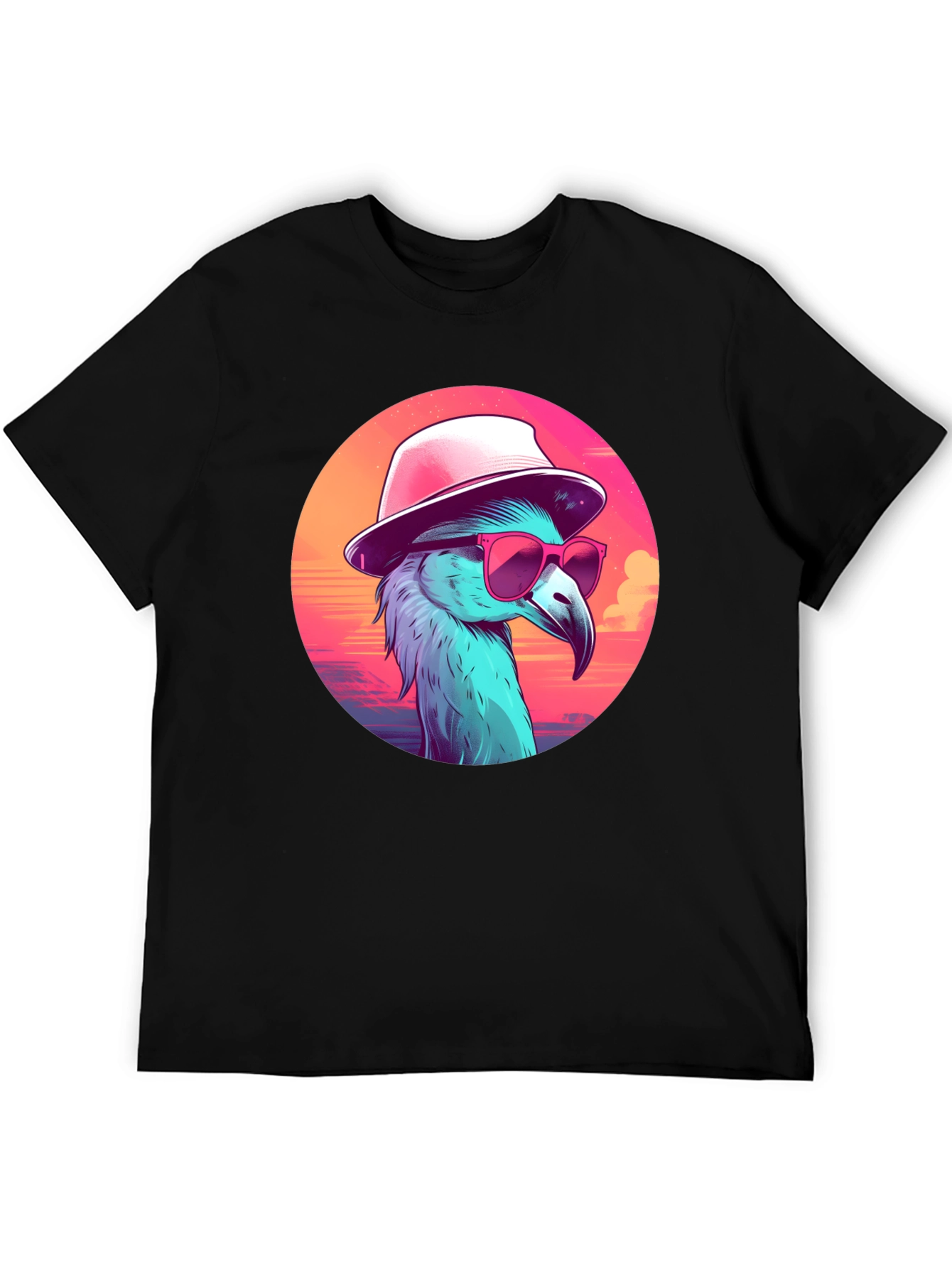 Cool Flamingo T-Shirt - Tropical Style