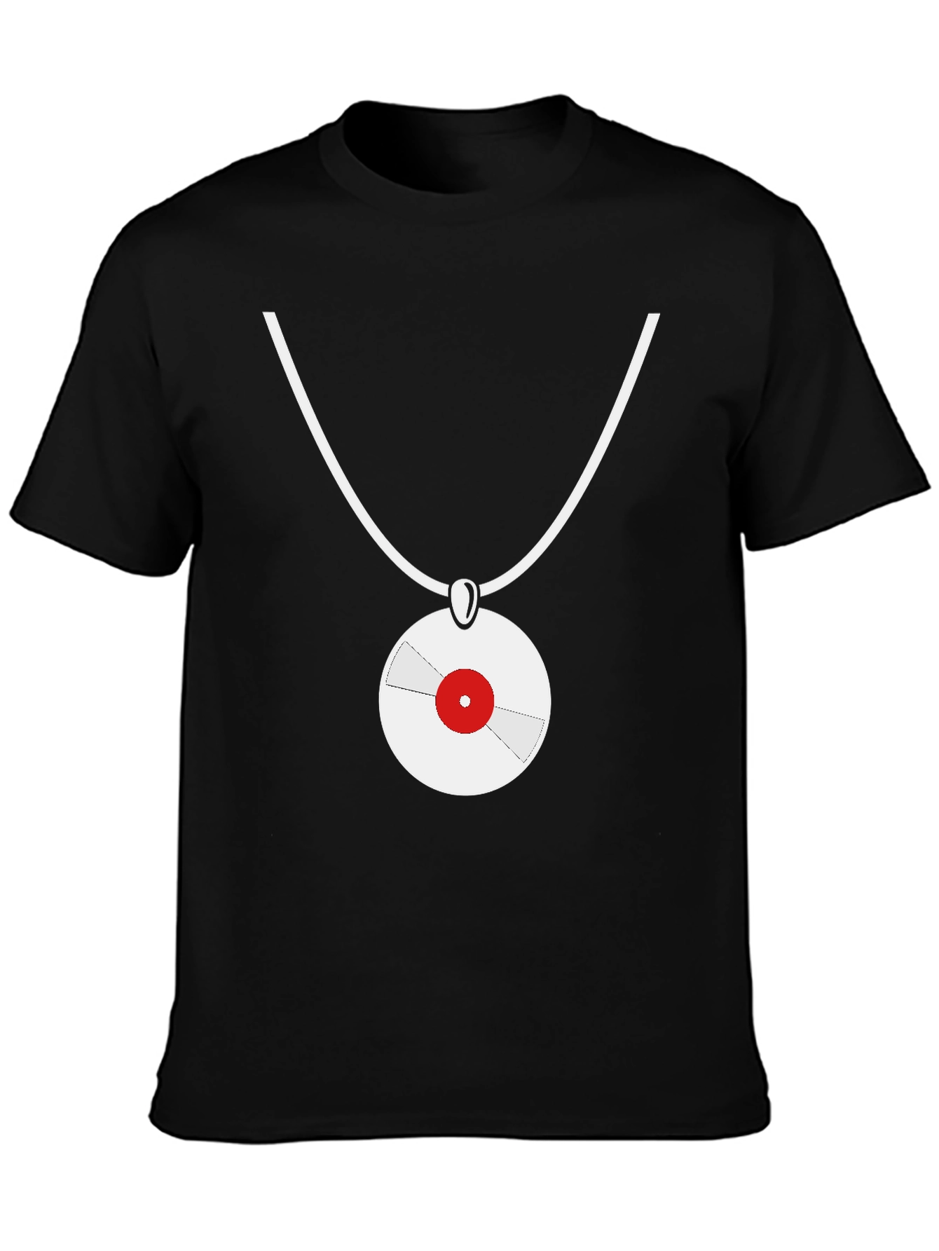 Vinyl Record Pendant T-Shirt