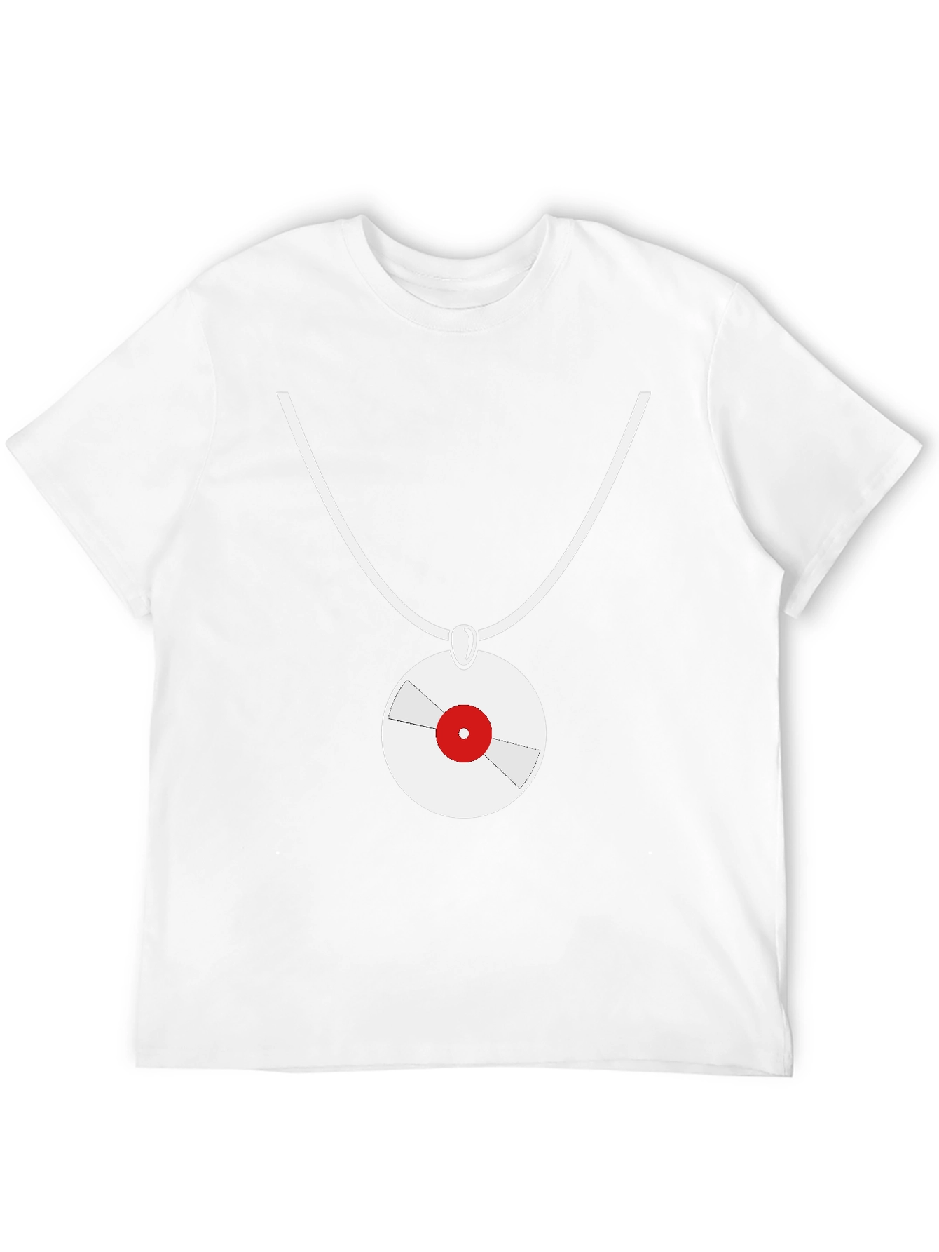 Vinyl Record Pendant T-Shirt