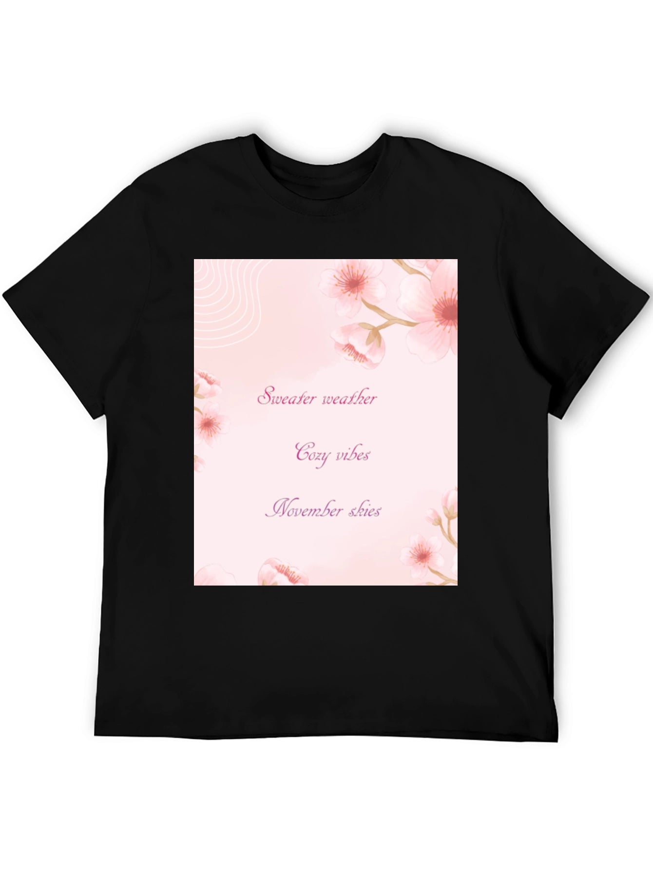 Sweater Weather Cozy Vibes T-Shirt