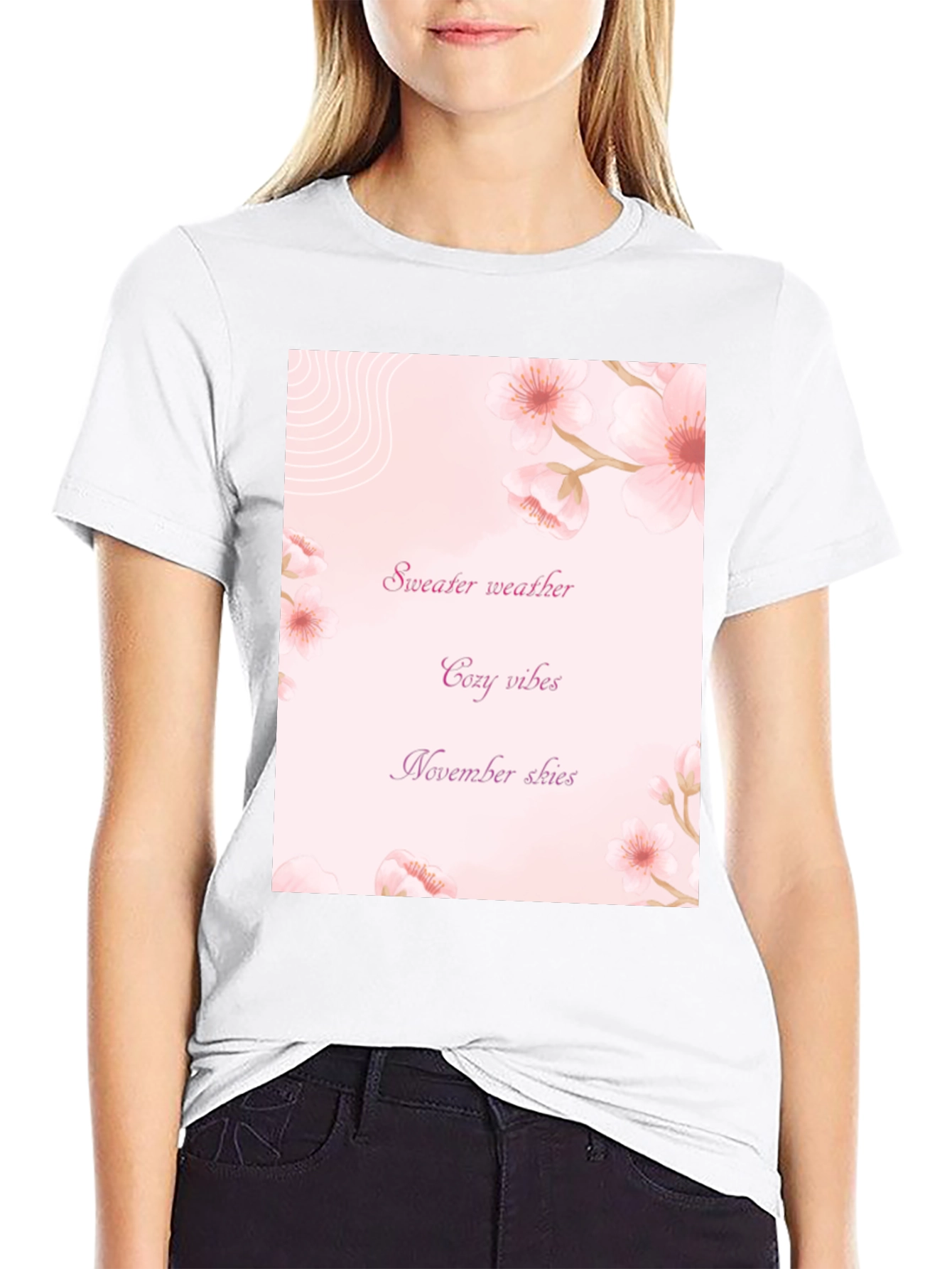 Sweater Weather Cozy Vibes T-Shirt