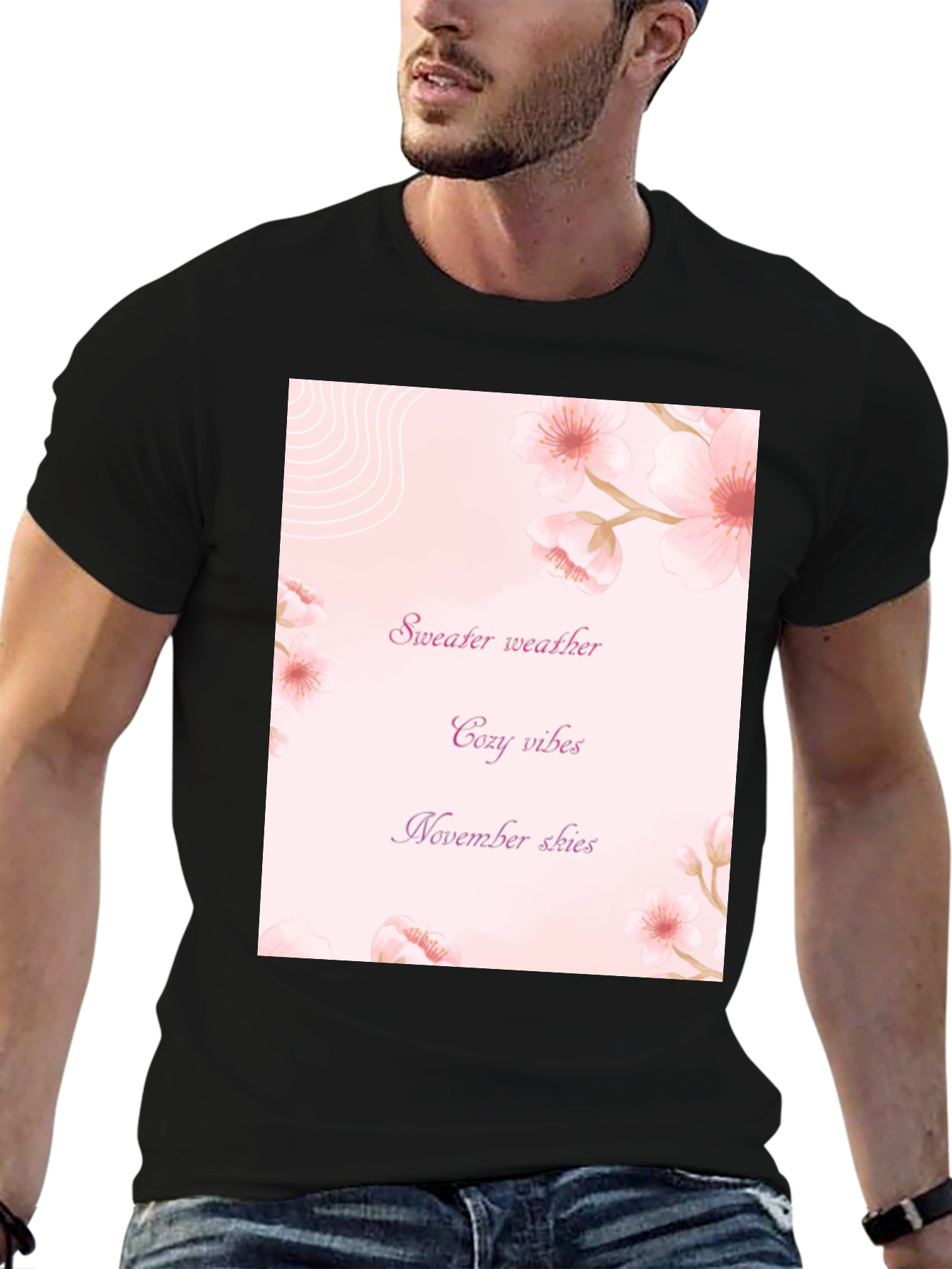 Sweater Weather Cozy Vibes T-Shirt