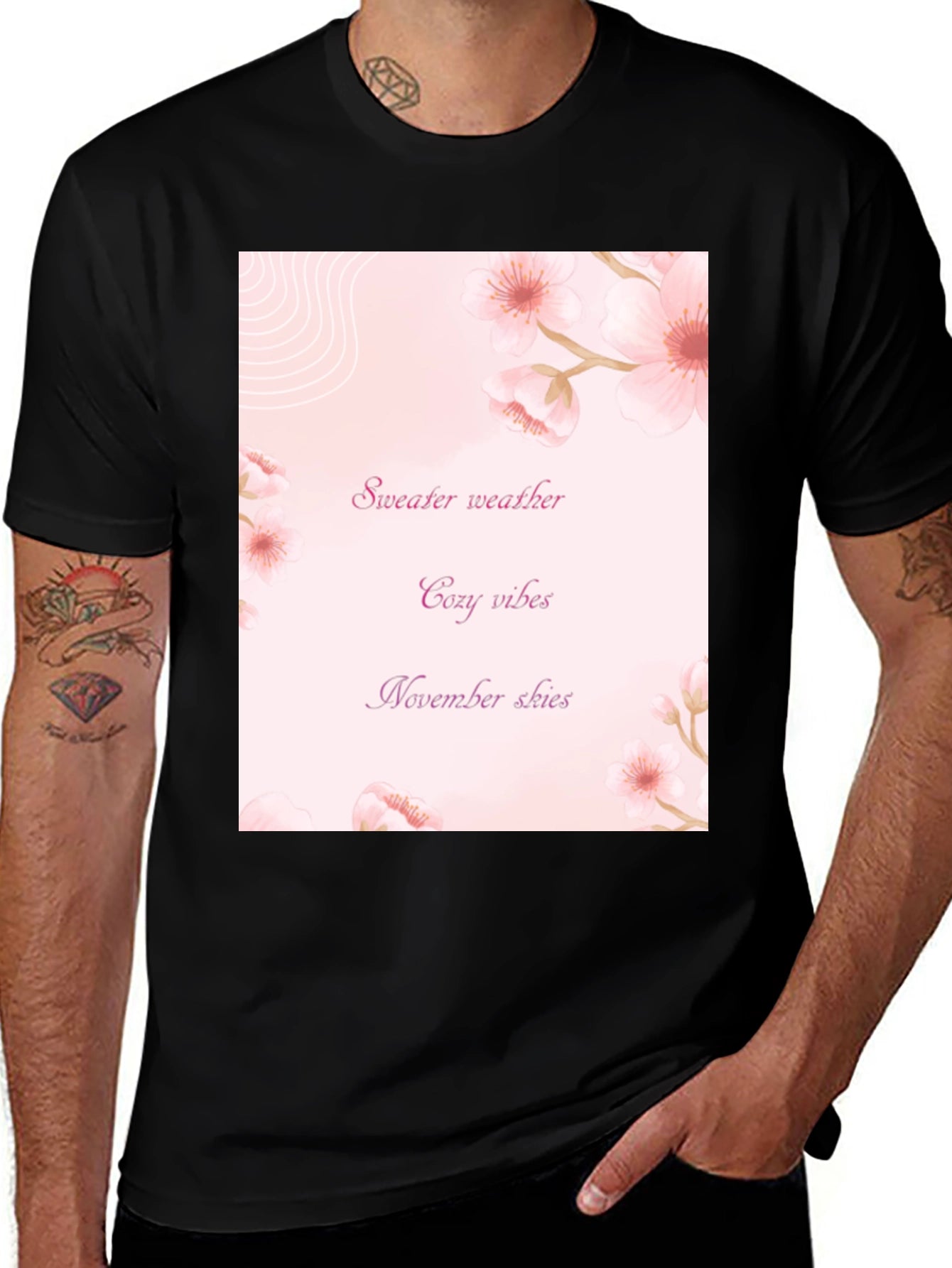 Sweater Weather Cozy Vibes T-Shirt