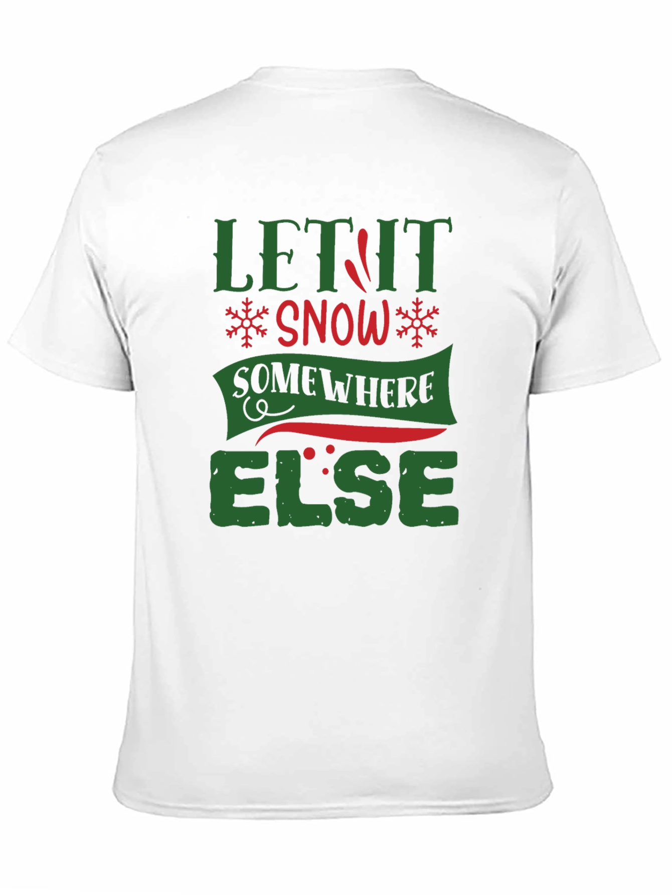 Let It Snow Graphic Tee - Christmas T-Shirt