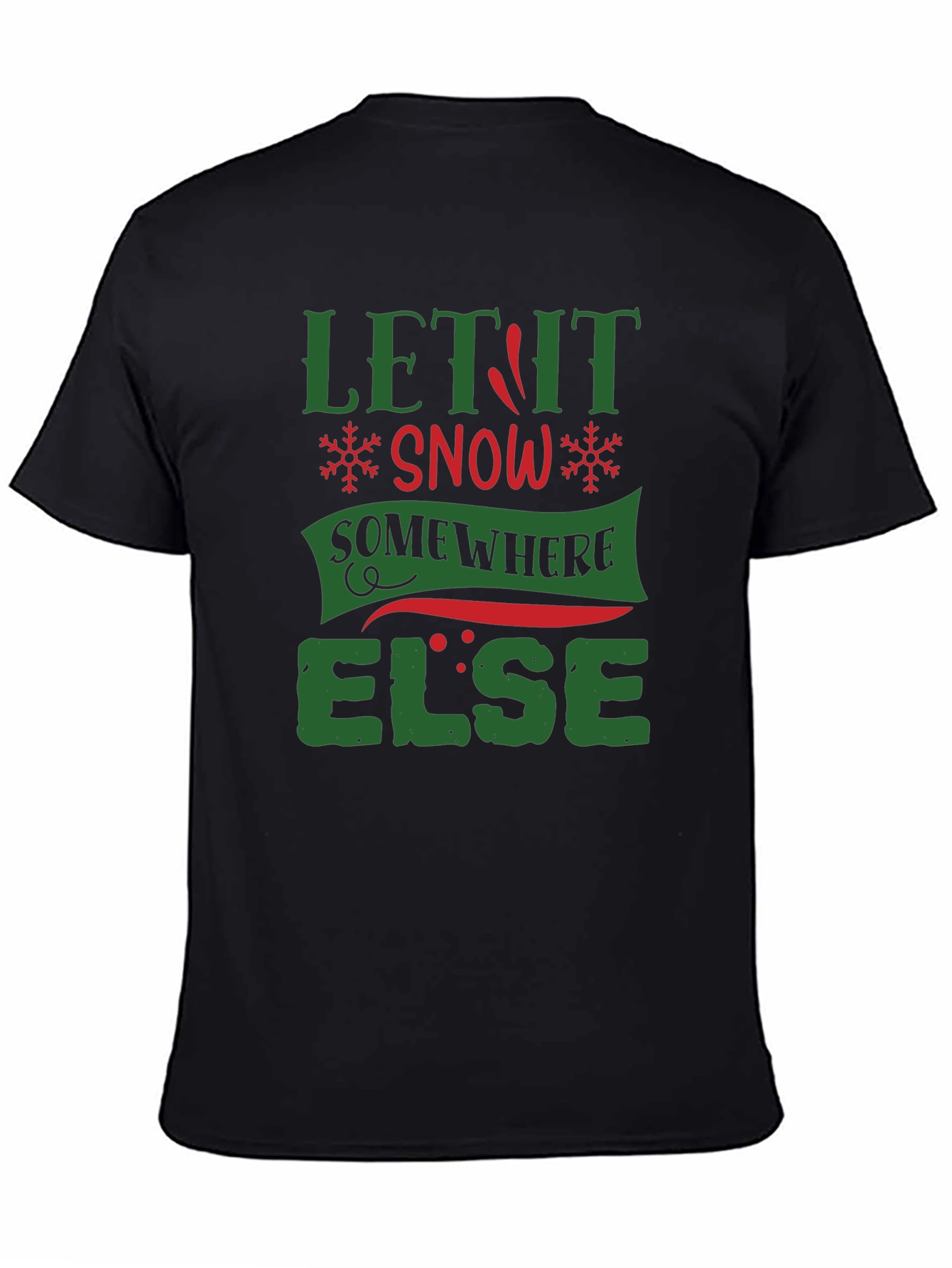 Let It Snow Graphic Tee - Christmas T-Shirt