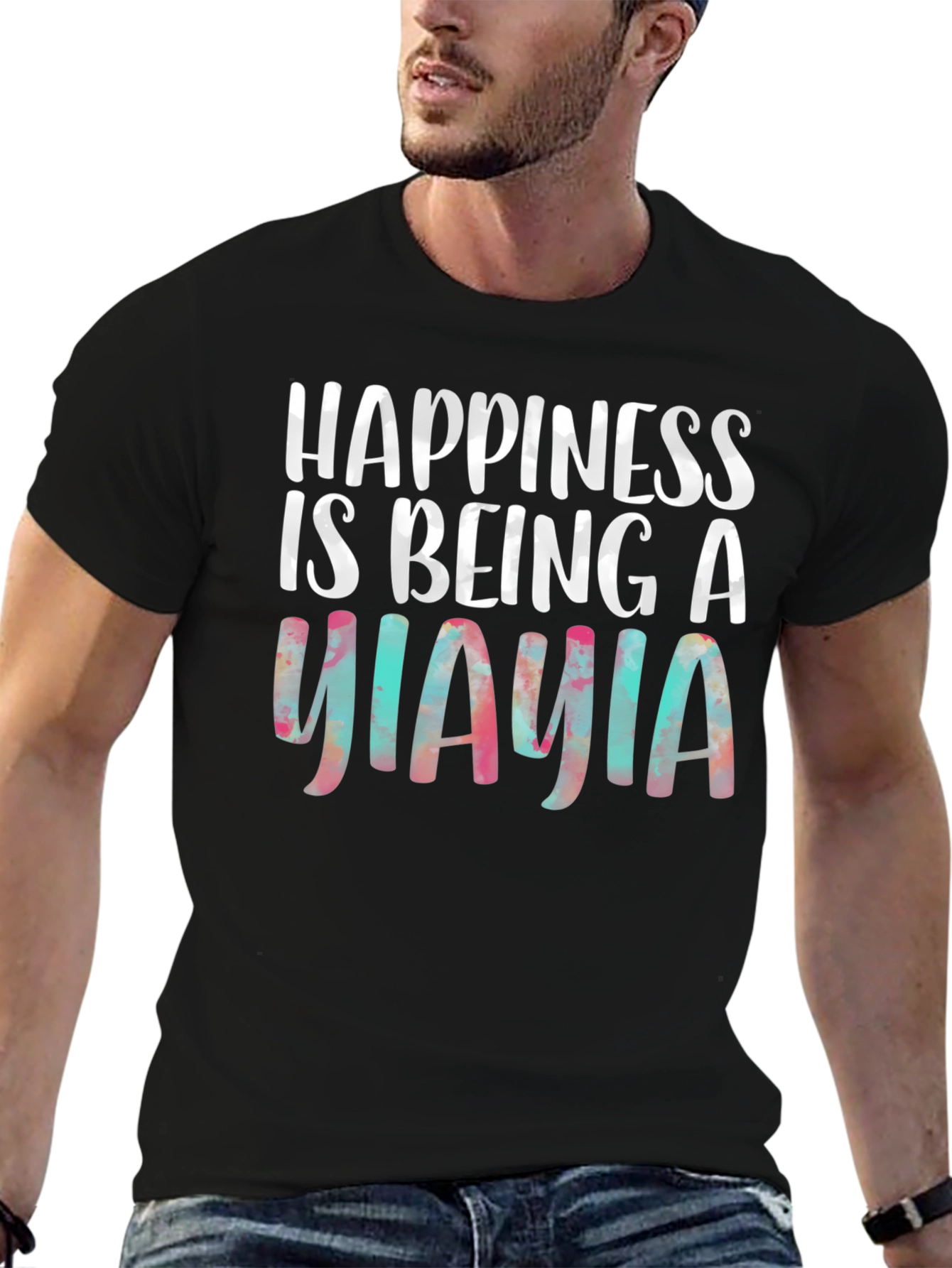 Happiness Is Being A Yiayia T-Shirt