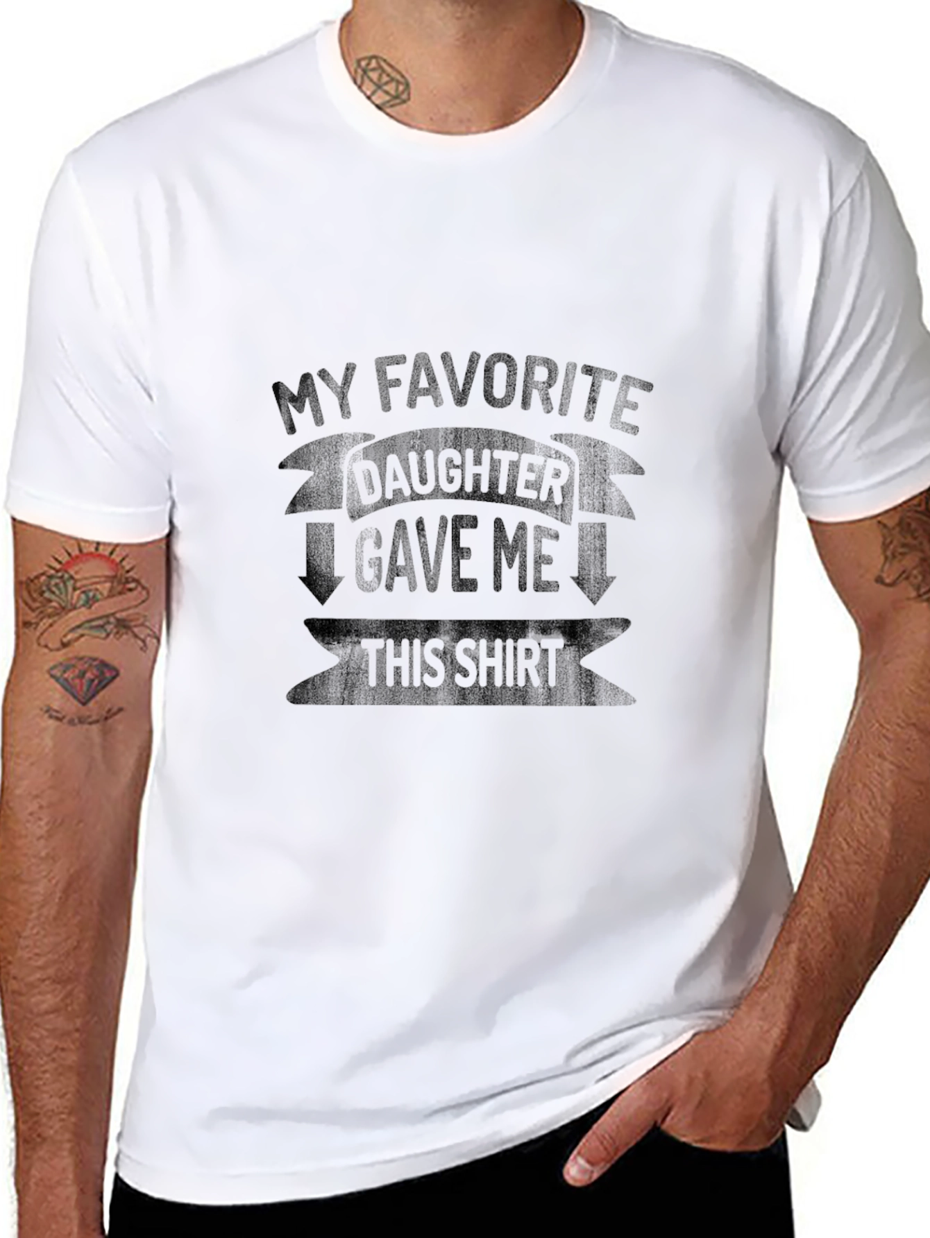 Funny Daughter Gift T-Shirt - My Favorite