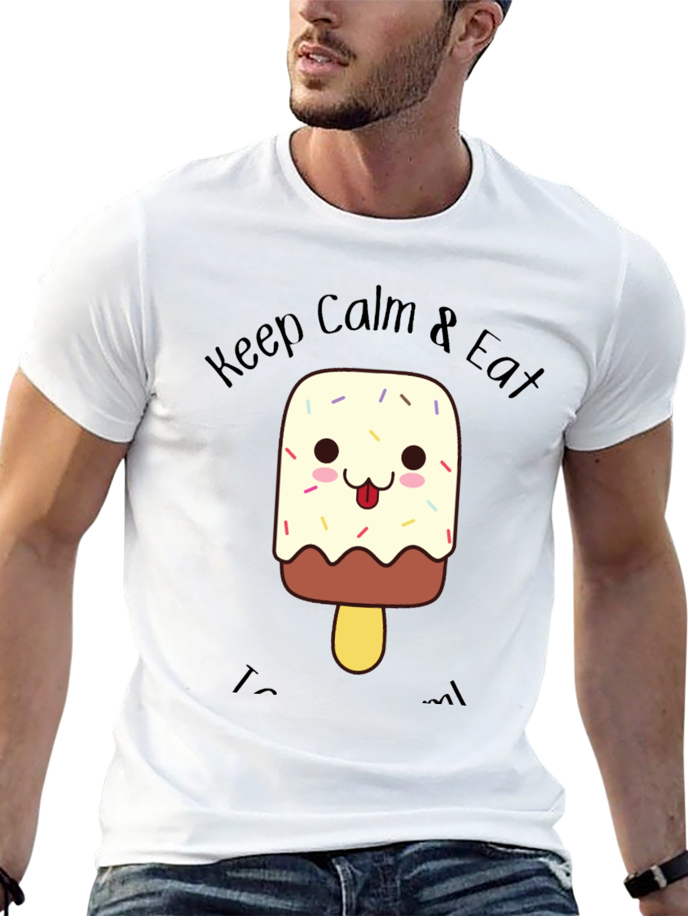Keep Calm & Eat Ice Cream T-Shirt