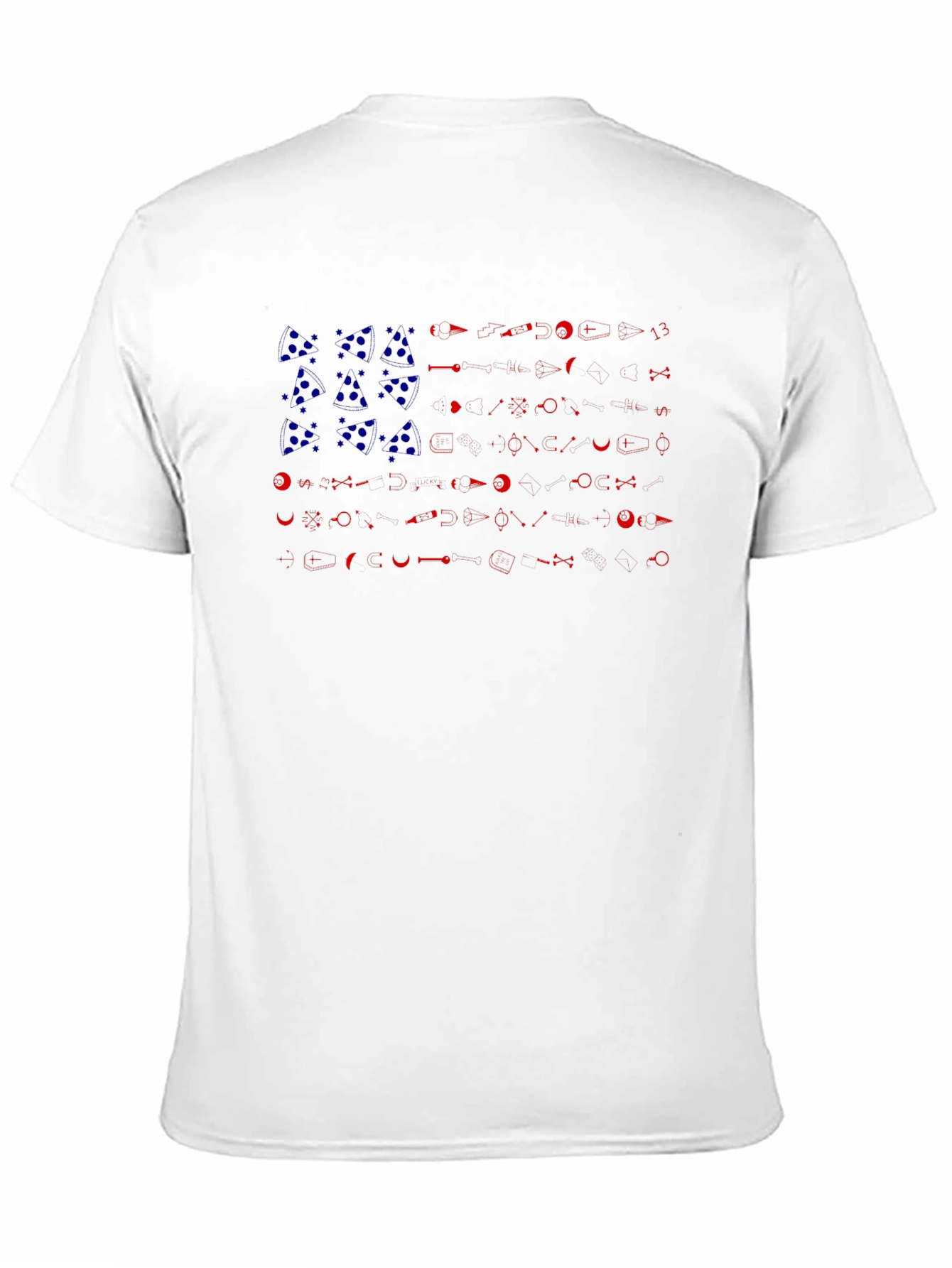Esoteric Symbol Flag Graphic T-Shirt