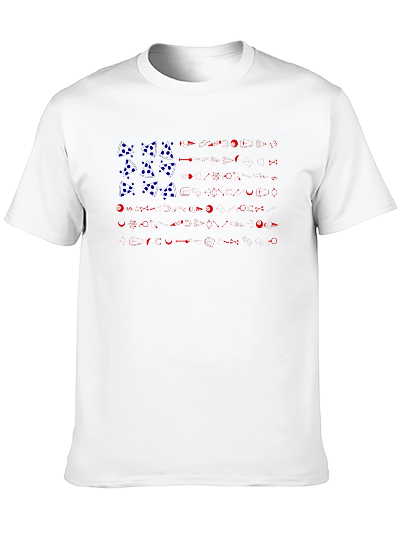 Esoteric Symbol Flag Graphic T-Shirt