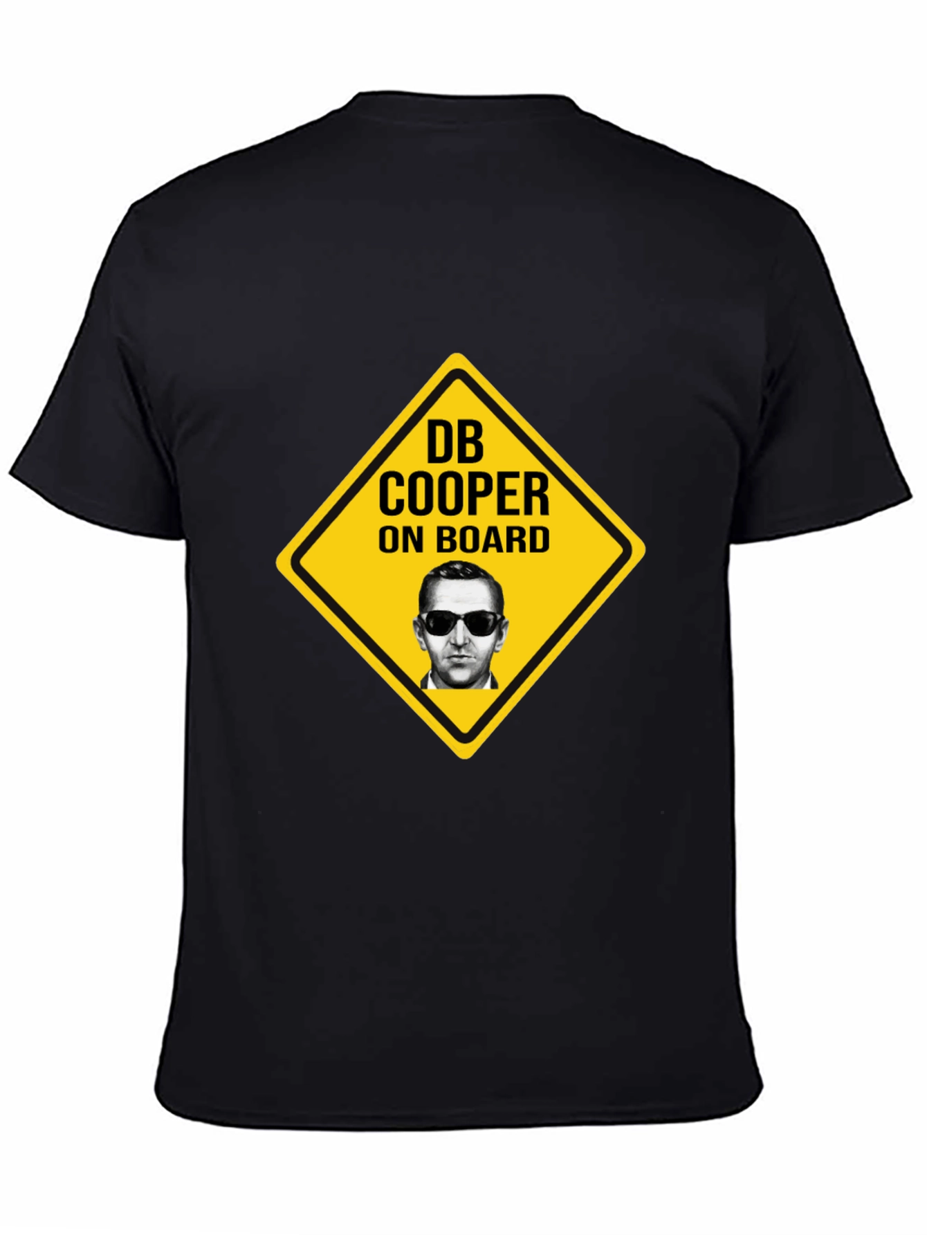 DB Cooper On Board Novelty Graphic T-Shirt