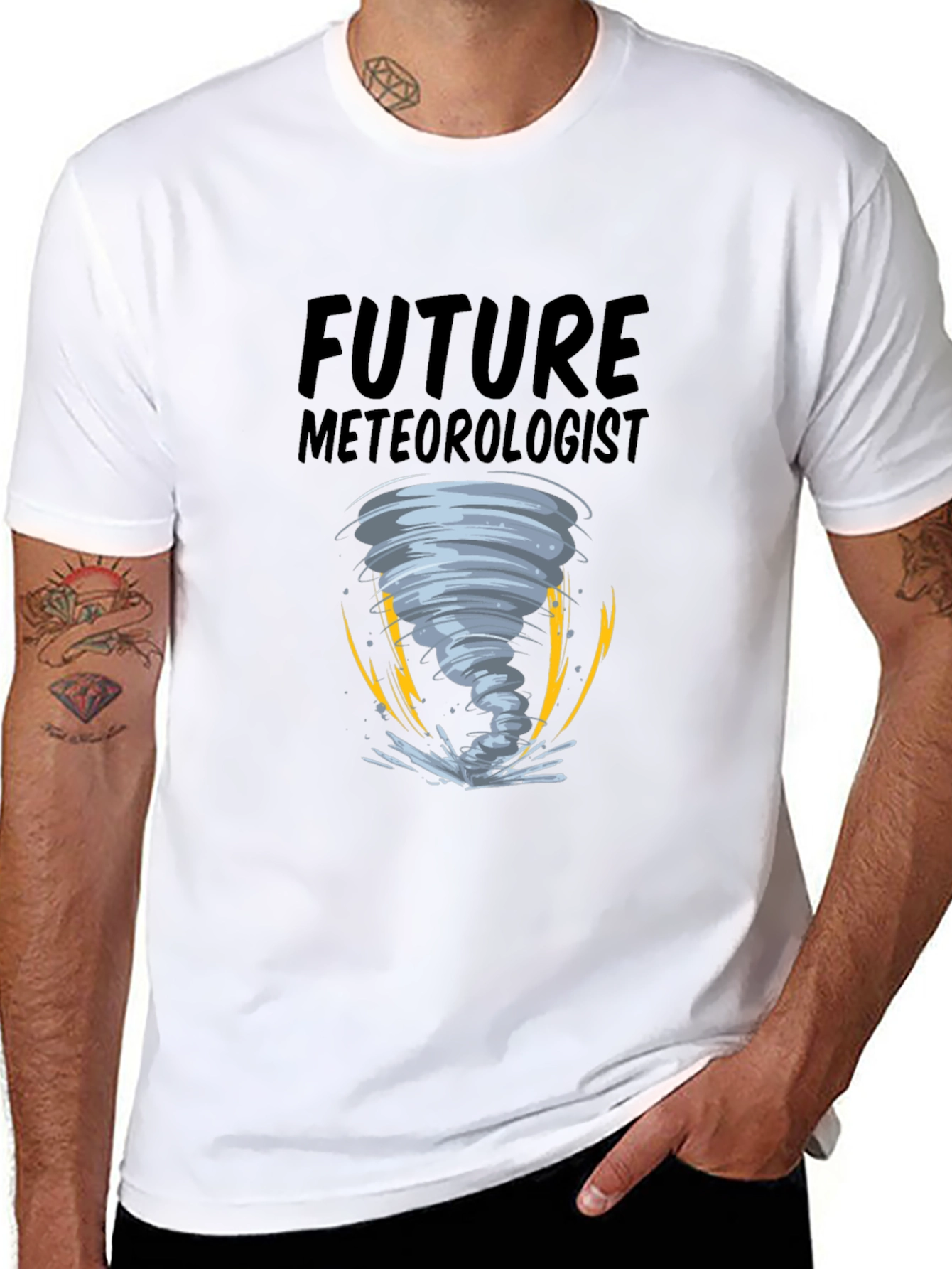 Future Meteorologist Tornado Graphic T-Shirt