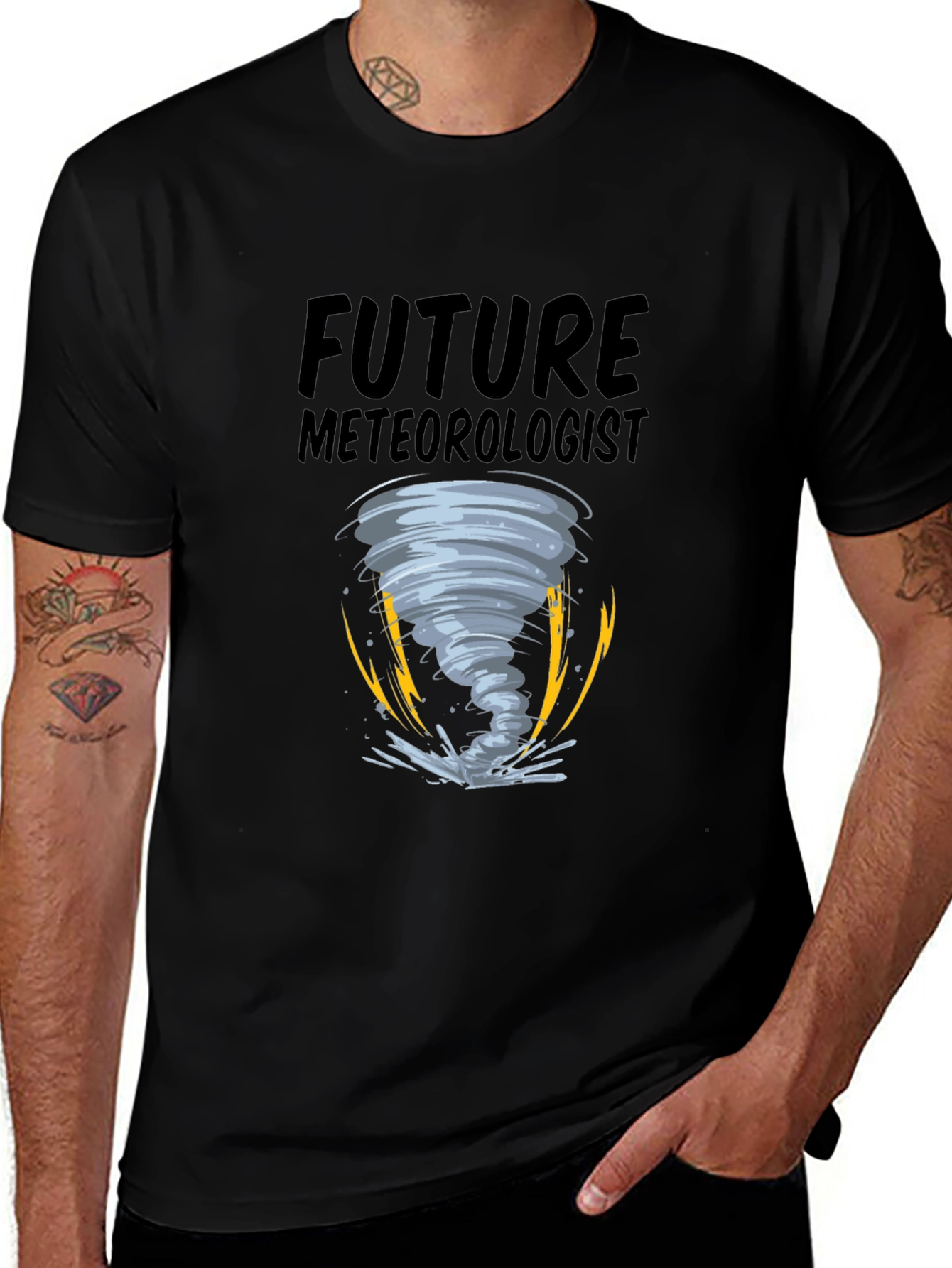 Future Meteorologist Tornado Graphic T-Shirt