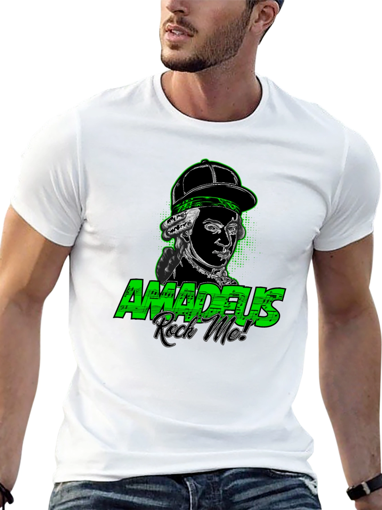 Amadeus Rock Me Graphic T-Shirt