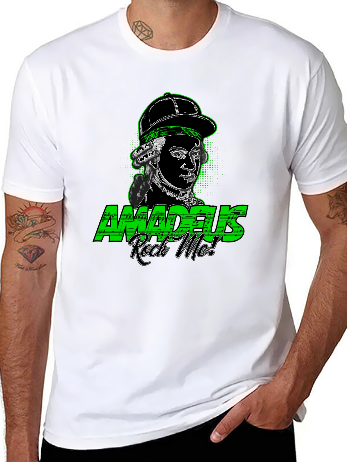Amadeus Rock Me Graphic T-Shirt