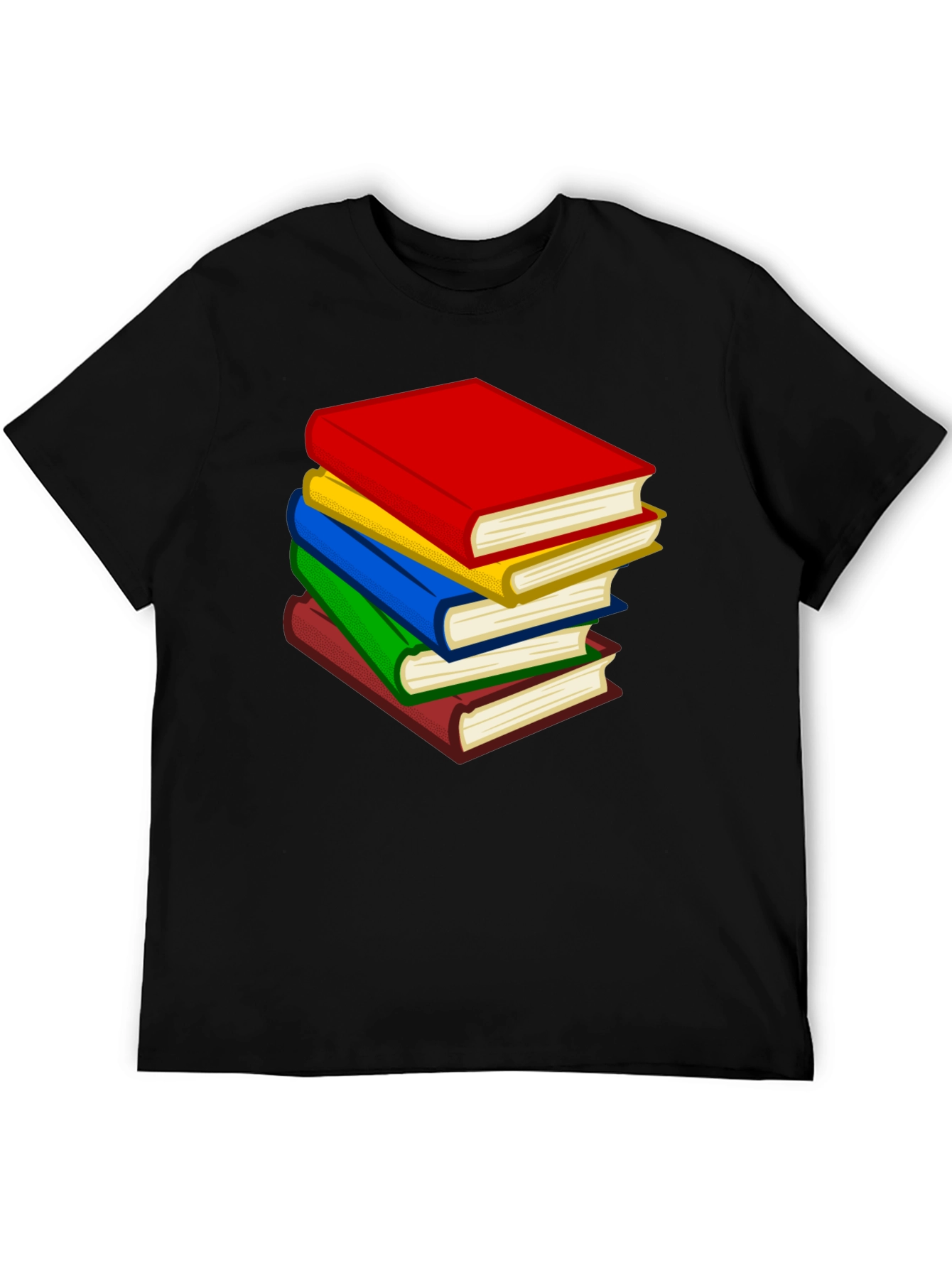 Stacked Books Graphic Tee - Readers Delight!
