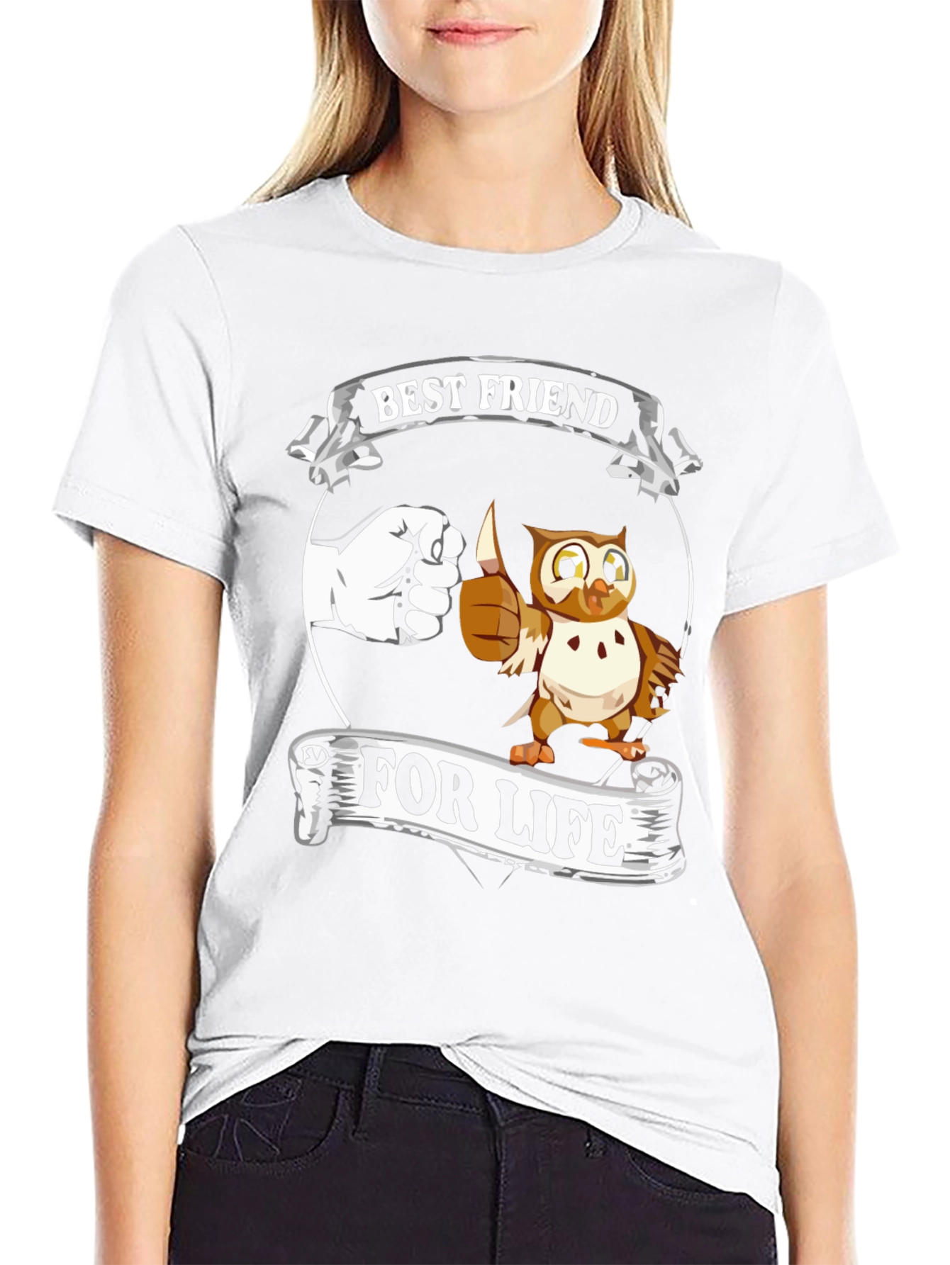 Best Friend for Life Owl T-Shirt
