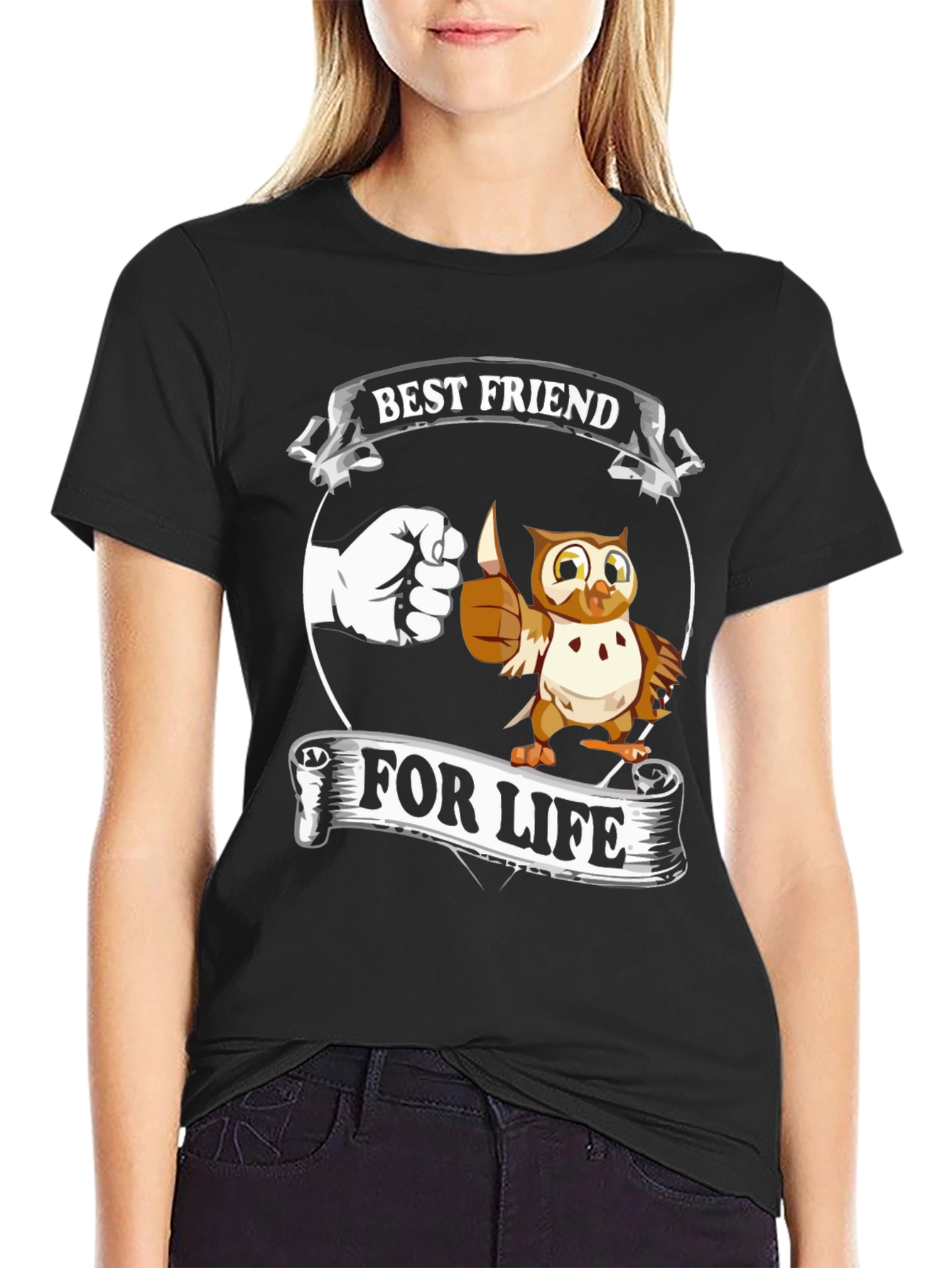 Best Friend for Life Owl T-Shirt